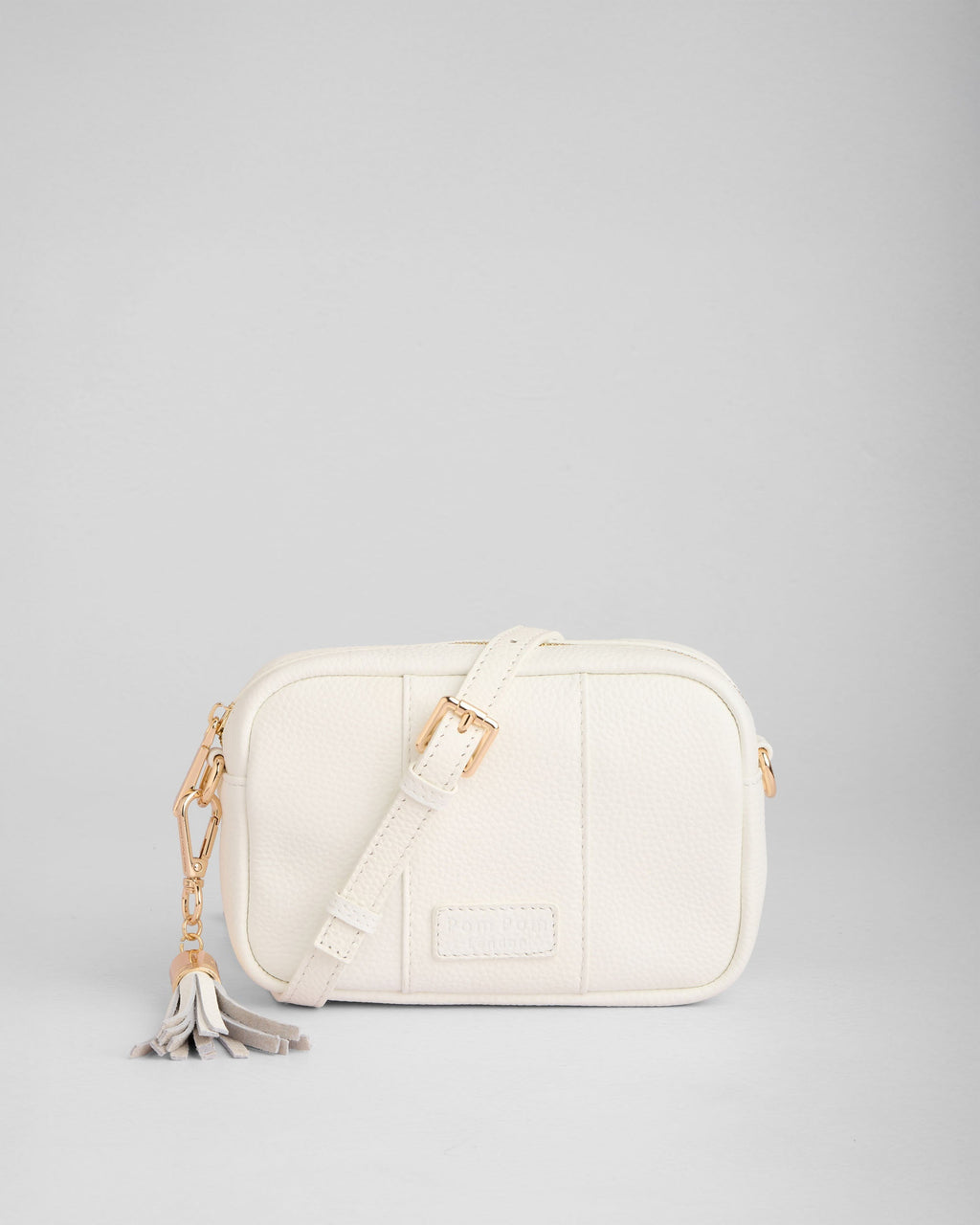 Pom Pom London City MINI Bag Bright White