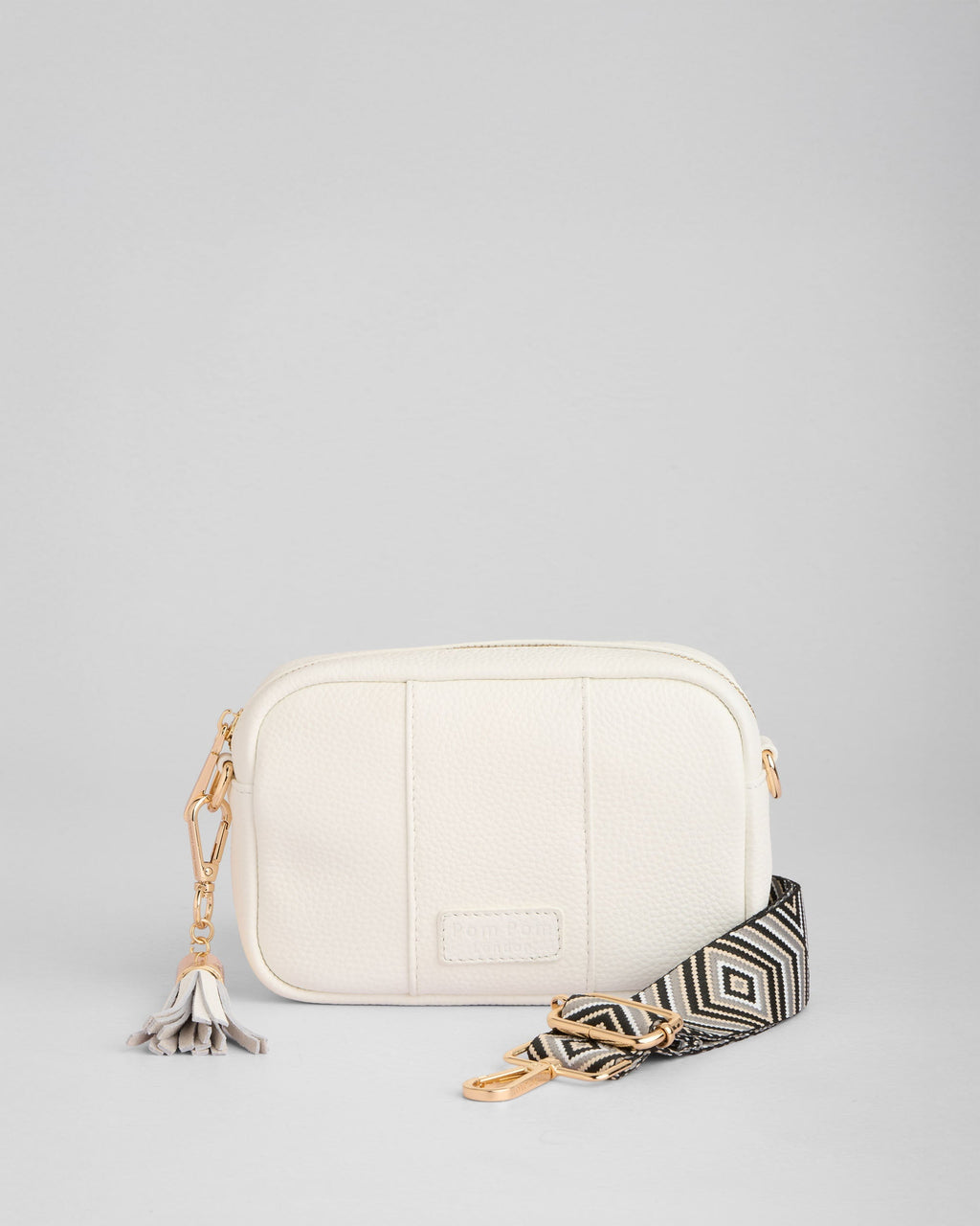 Pom Pom London City MINI Bag Bright White