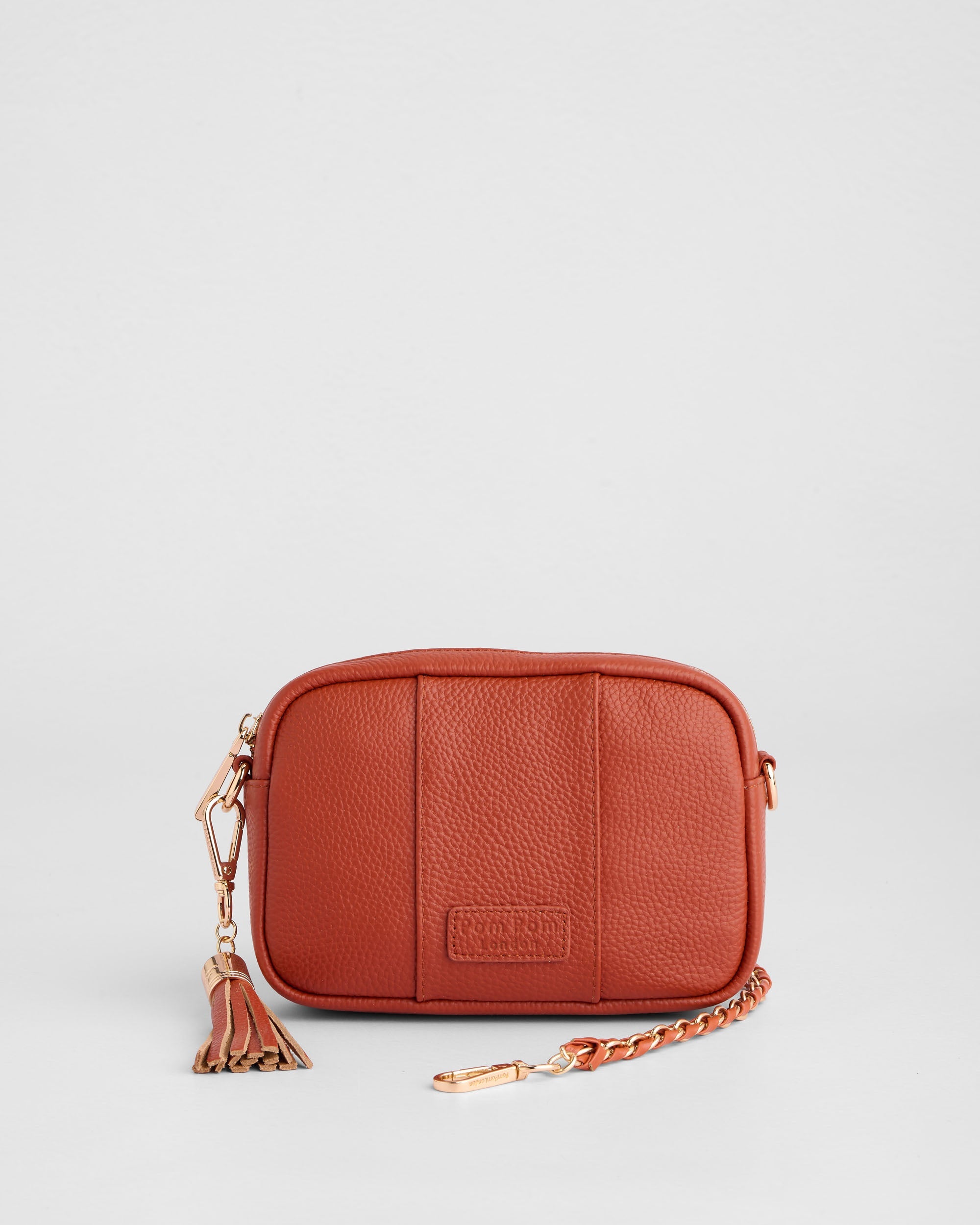 Pom Pom London City MINI Bag Burnt Orange