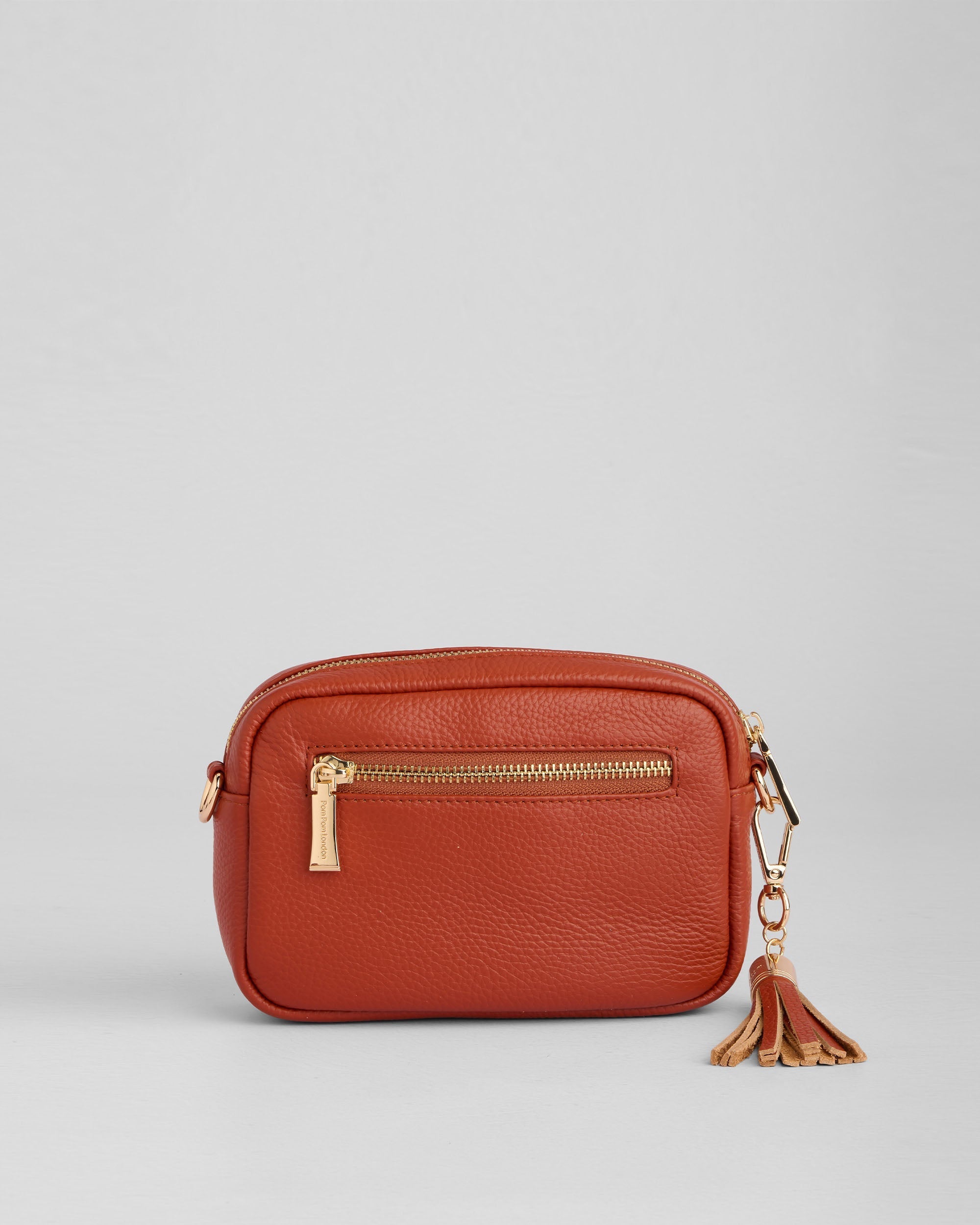 Pom Pom London City MINI Bag Burnt Orange
