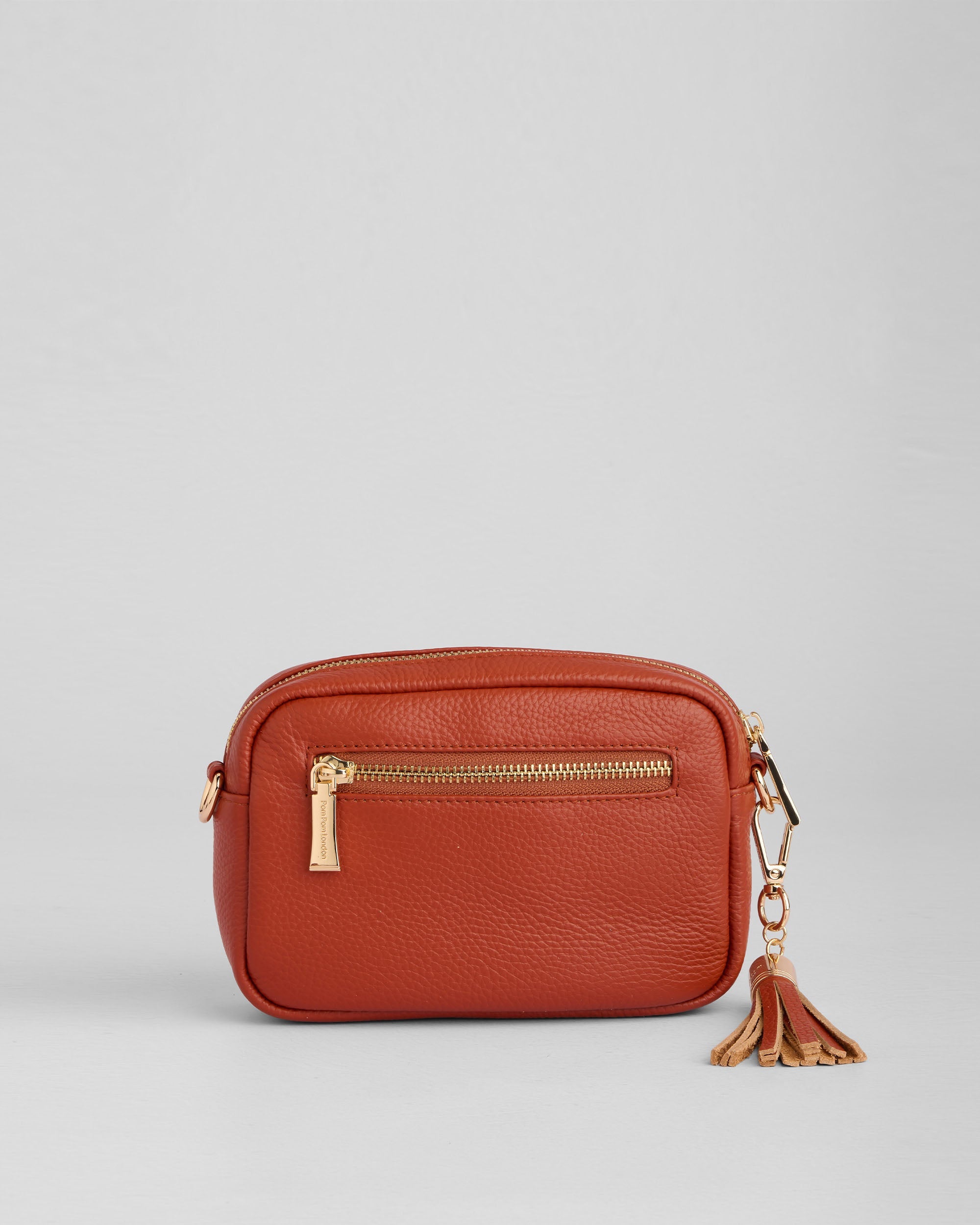 Pom Pom London City MINI Bag Burnt Orange