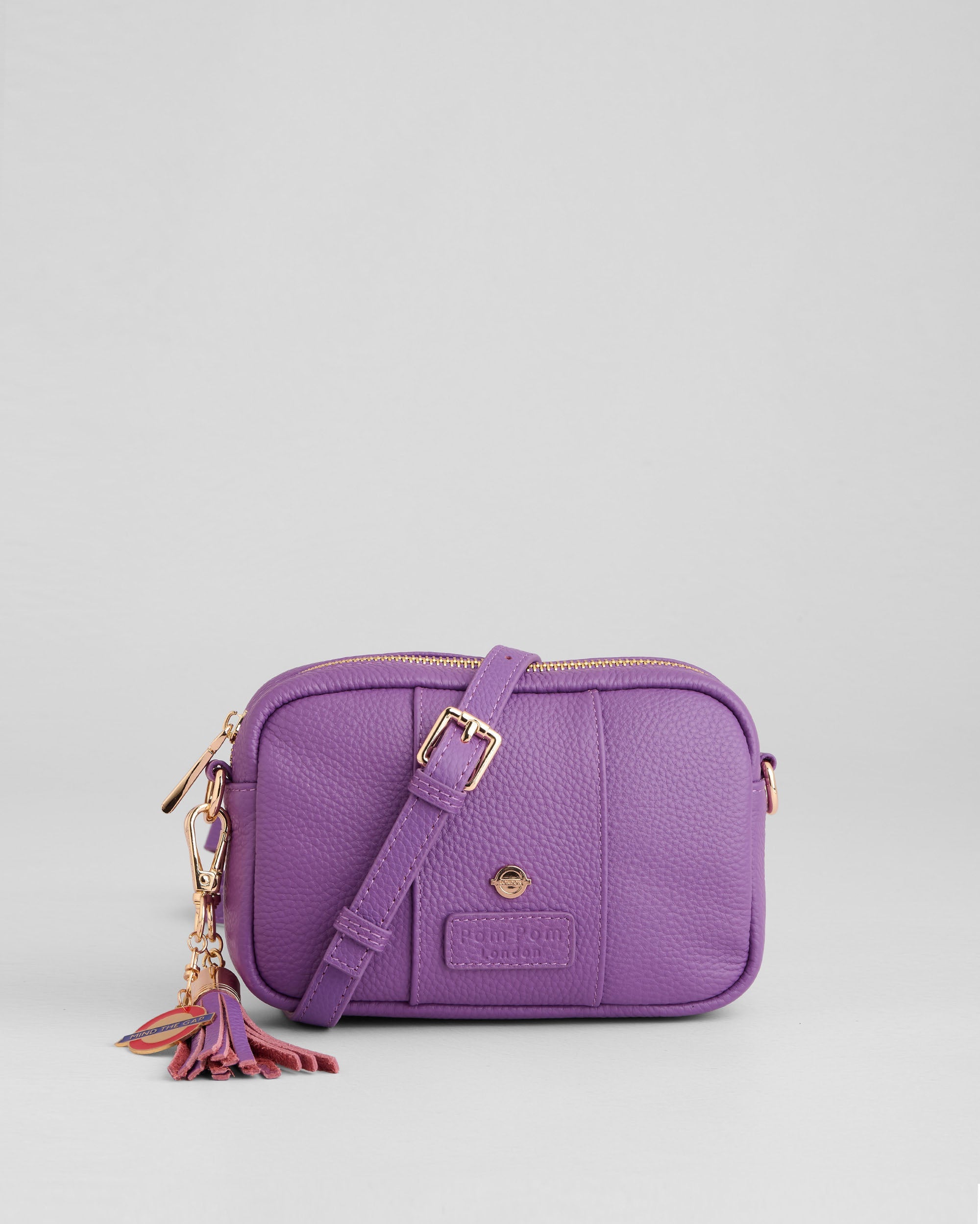 Pom Pom London City MINI Bag Elizabeth Line Purple