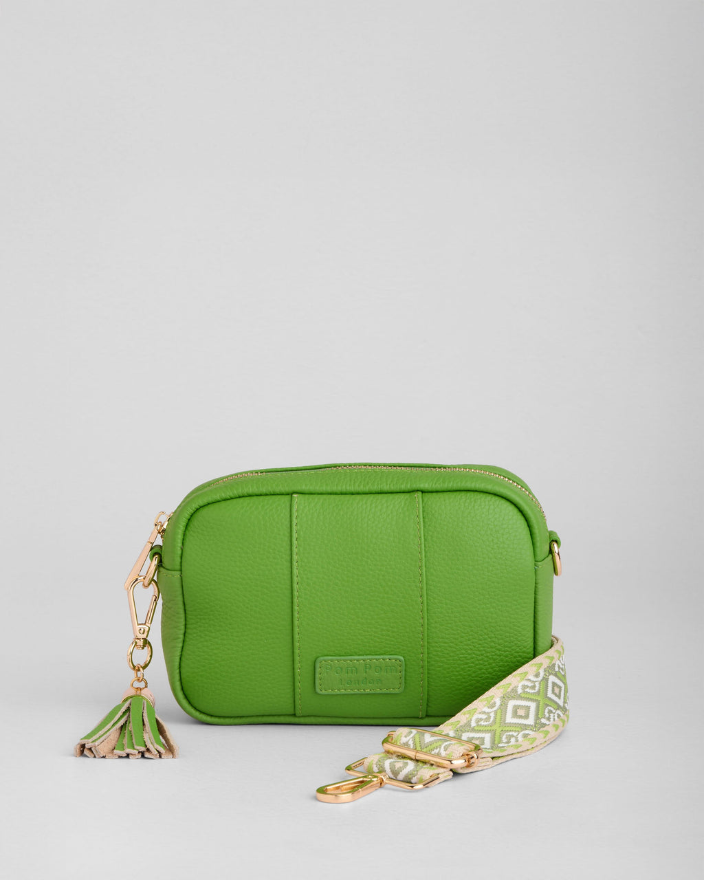 Pom Pom London City MINI Bag Frog Green