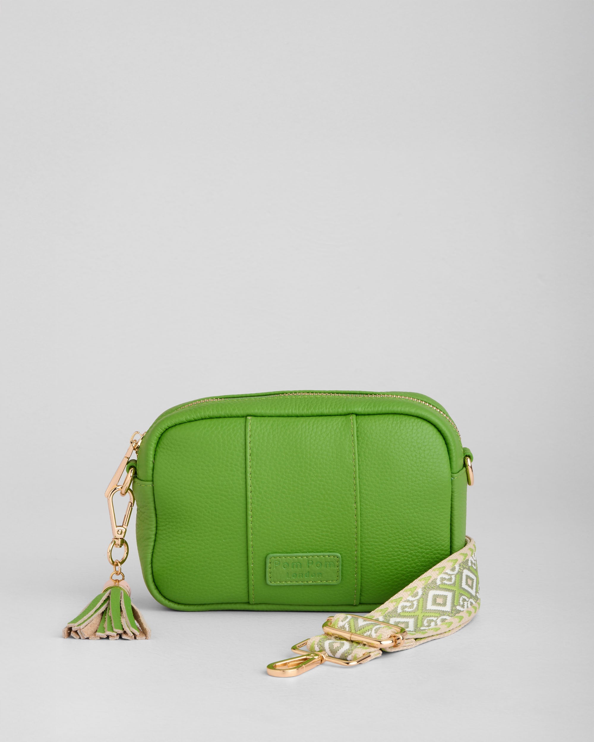 Pom Pom London City MINI Bag Frog Green