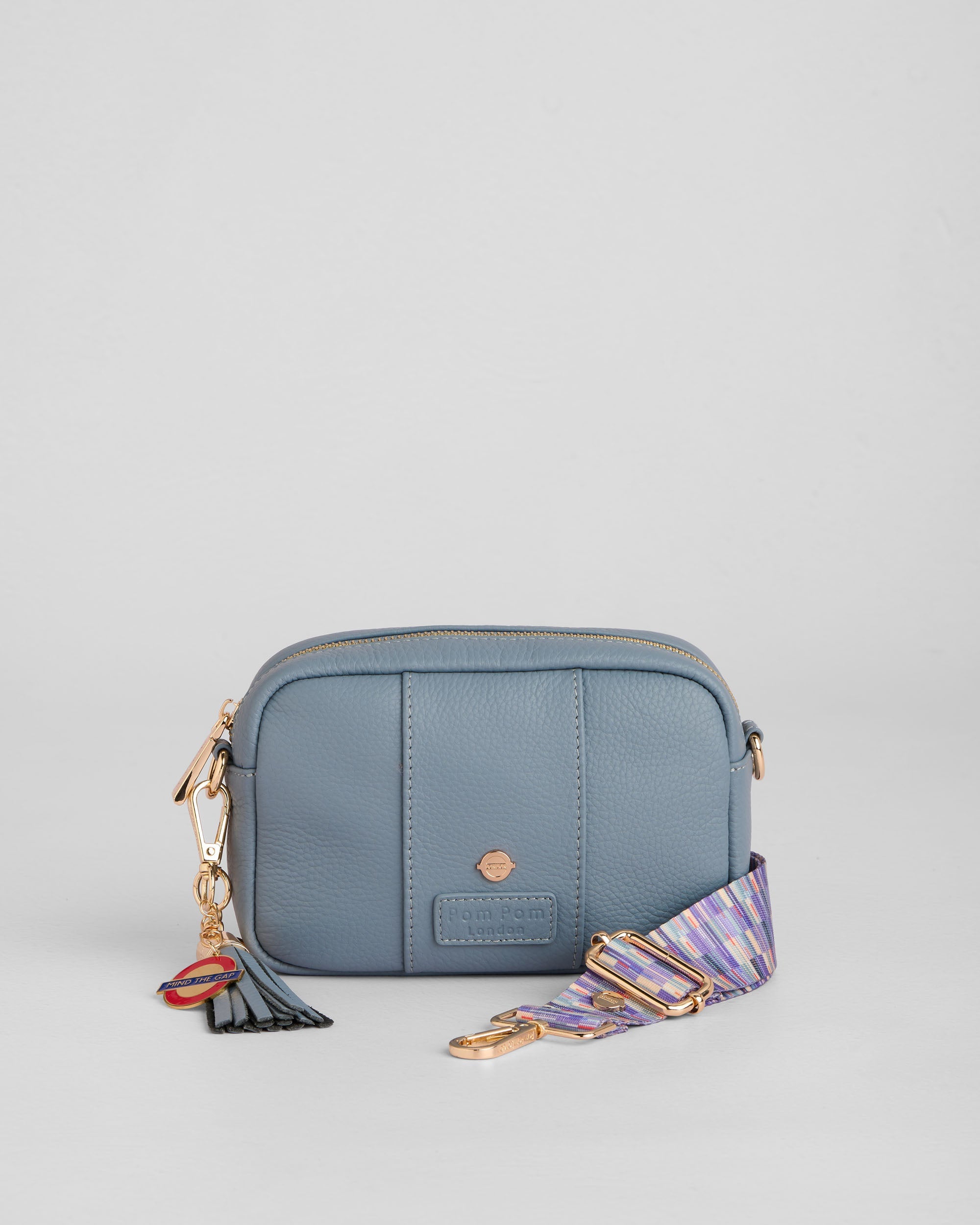 Pom Pom London City MINI Bag Jubilee Line Grey