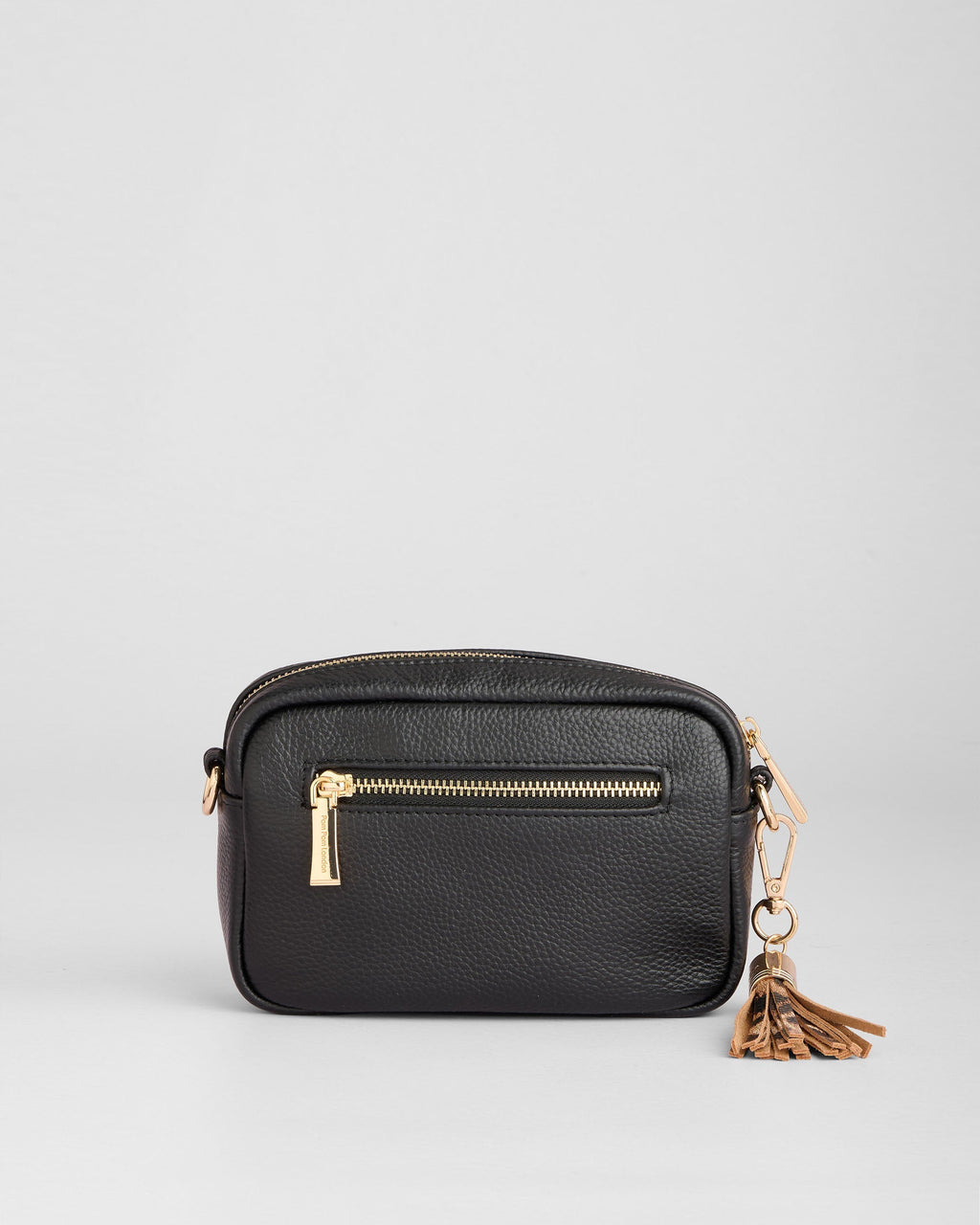 Pom Pom London City MINI Bag Leopard Print Black