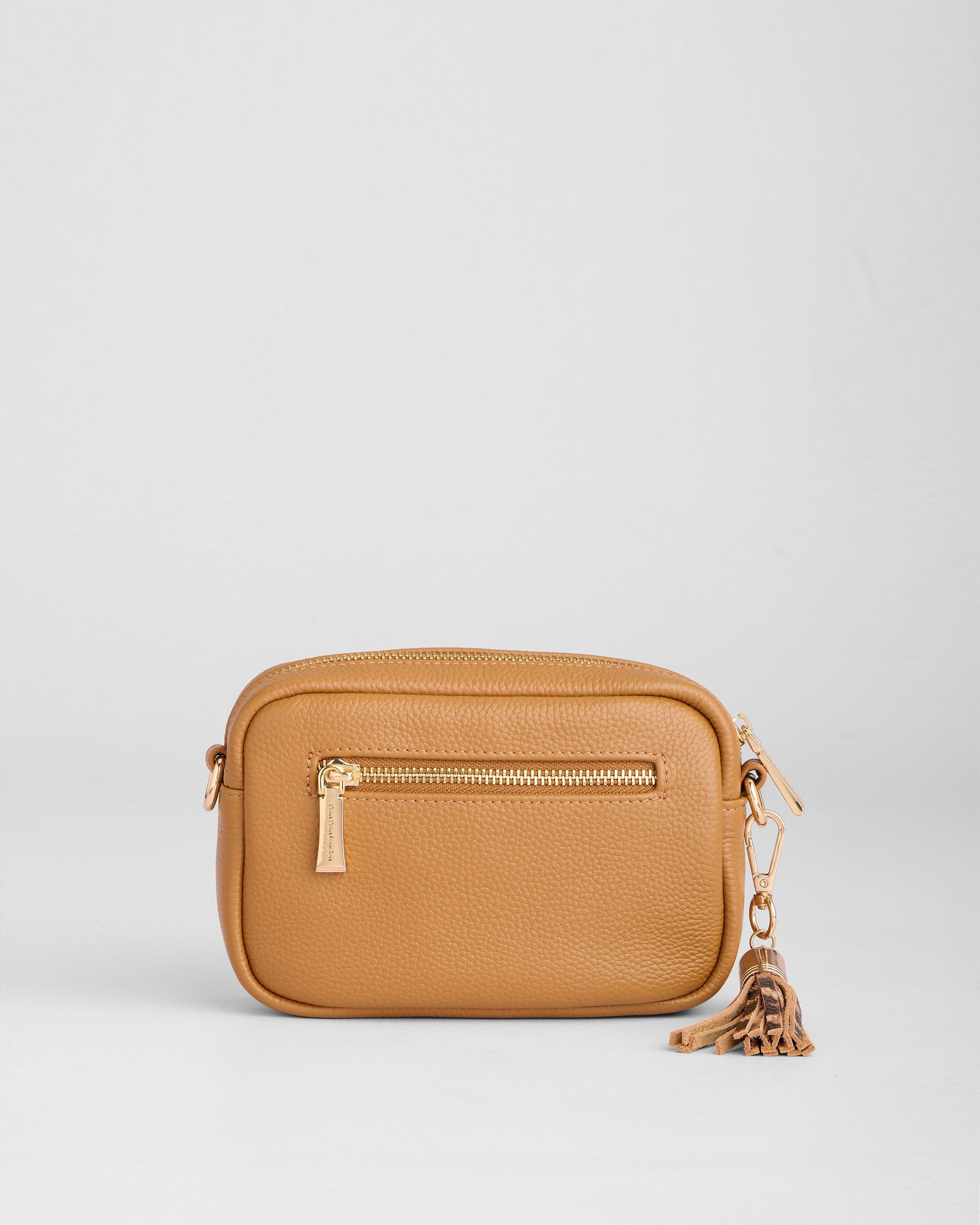 Pom Pom London City MINI Bag Leopard Print Maple