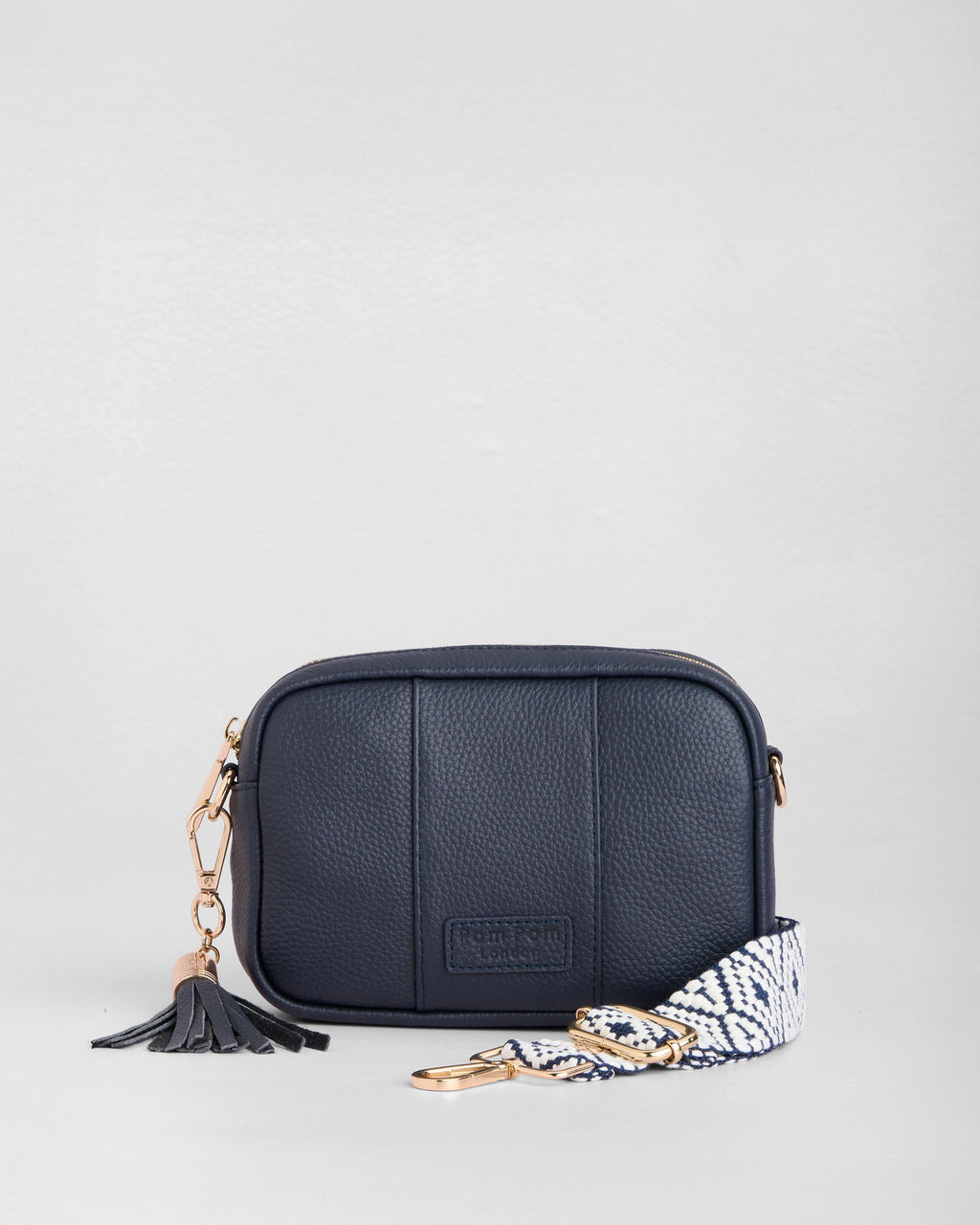 Pom Pom London City MINI Bag Navy
