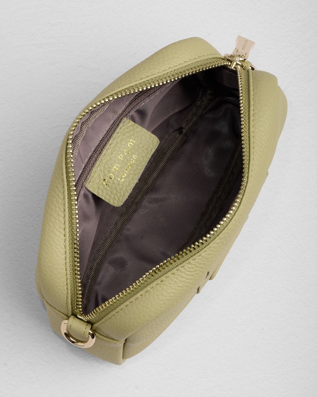 Pom Pom London City MINI Bag Pale Fern