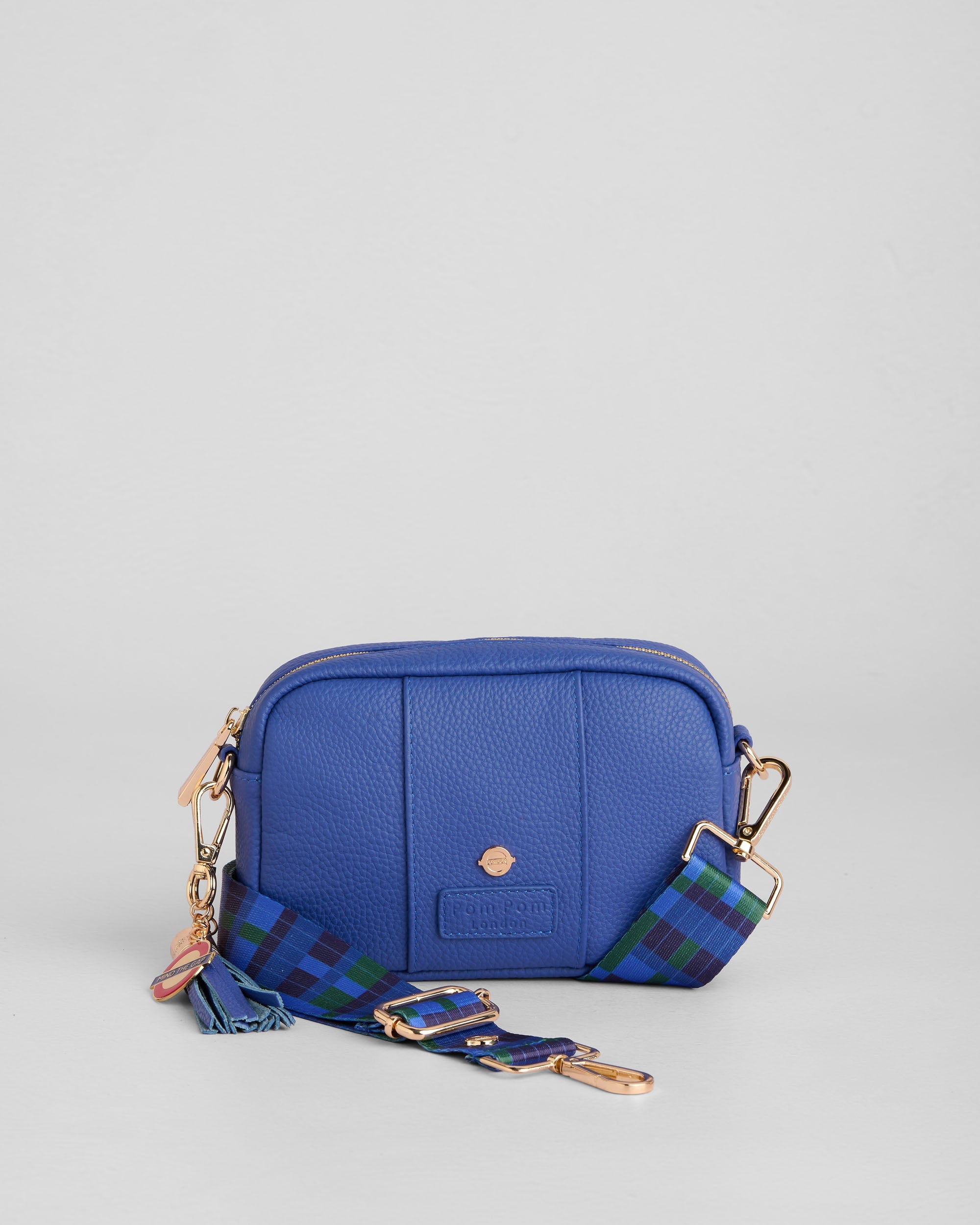 Pom Pom London City MINI Bag Piccadilly Line Blue