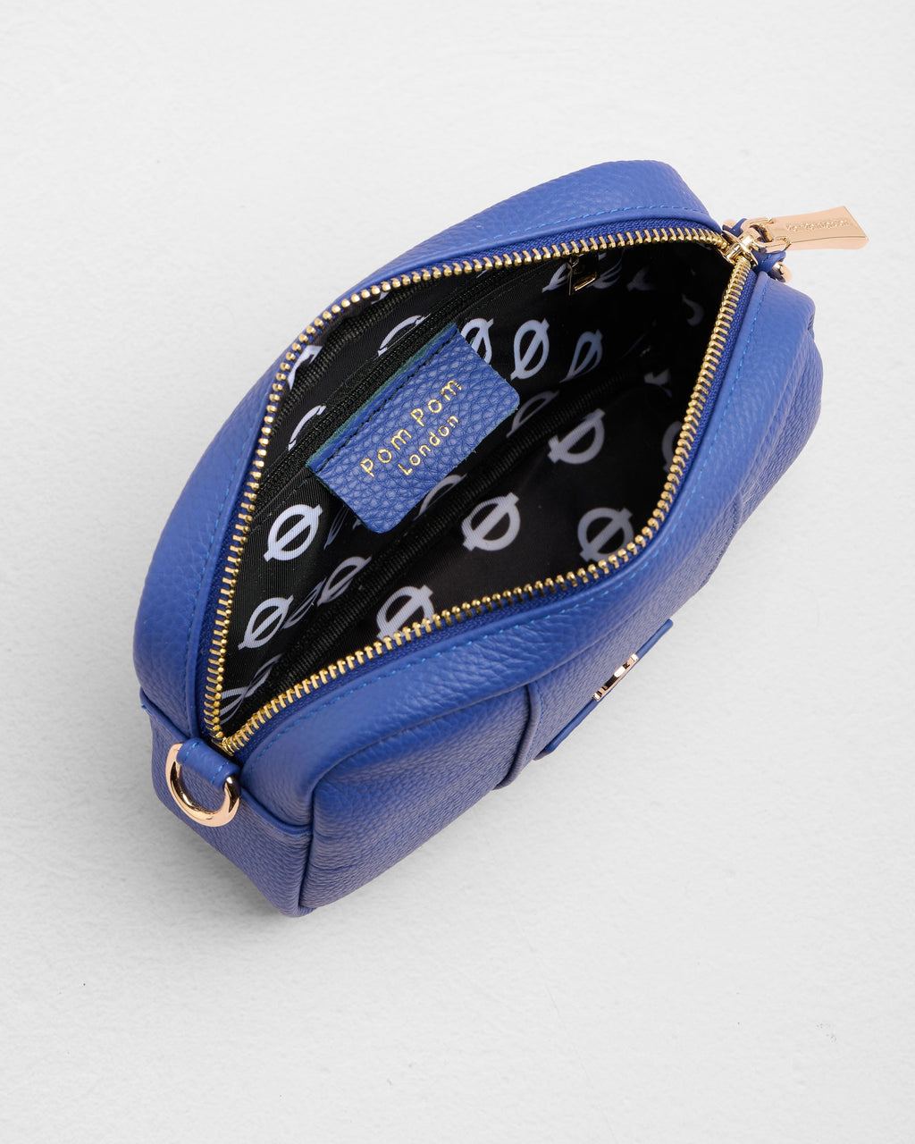 Pom Pom London City MINI Bag Piccadilly Line Blue