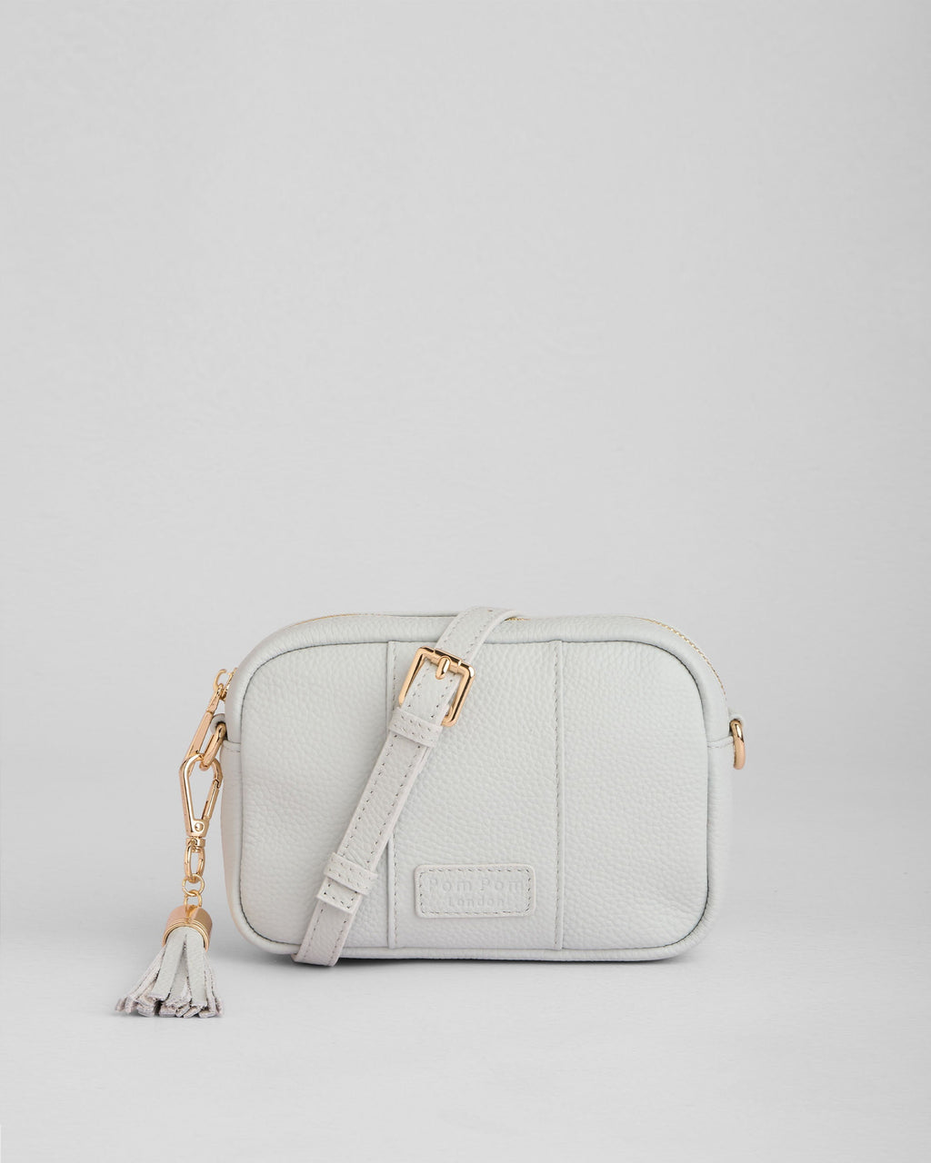 Pom Pom London City MINI Bag Salt Grey