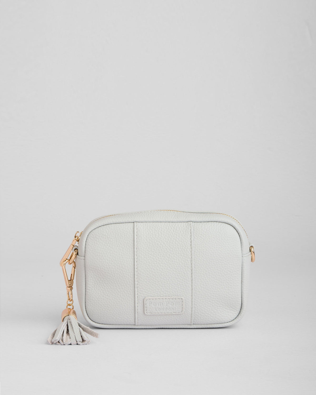 Pom Pom London City MINI Bag Salt Grey