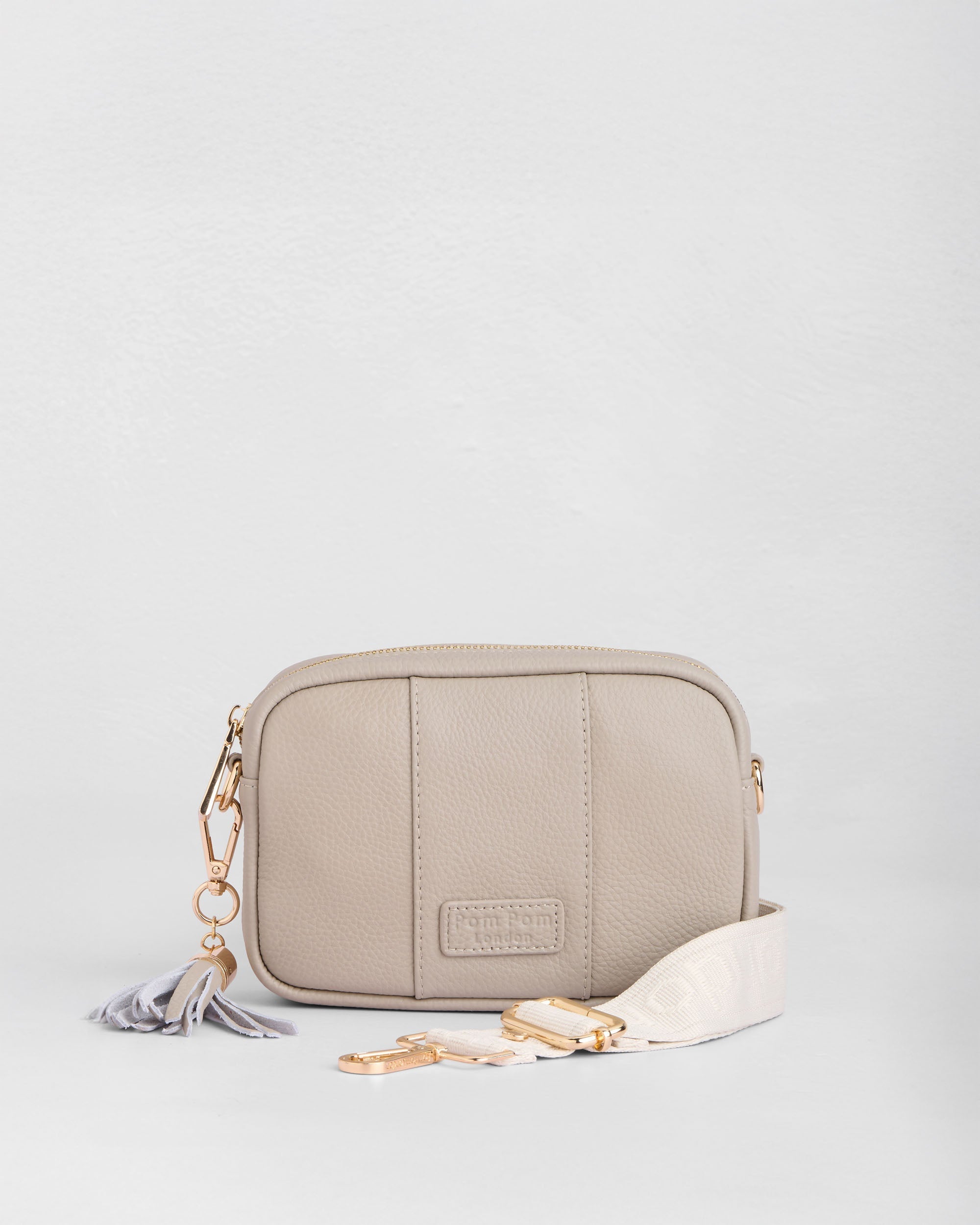 Pom Pom London City MINI Bag Stone
