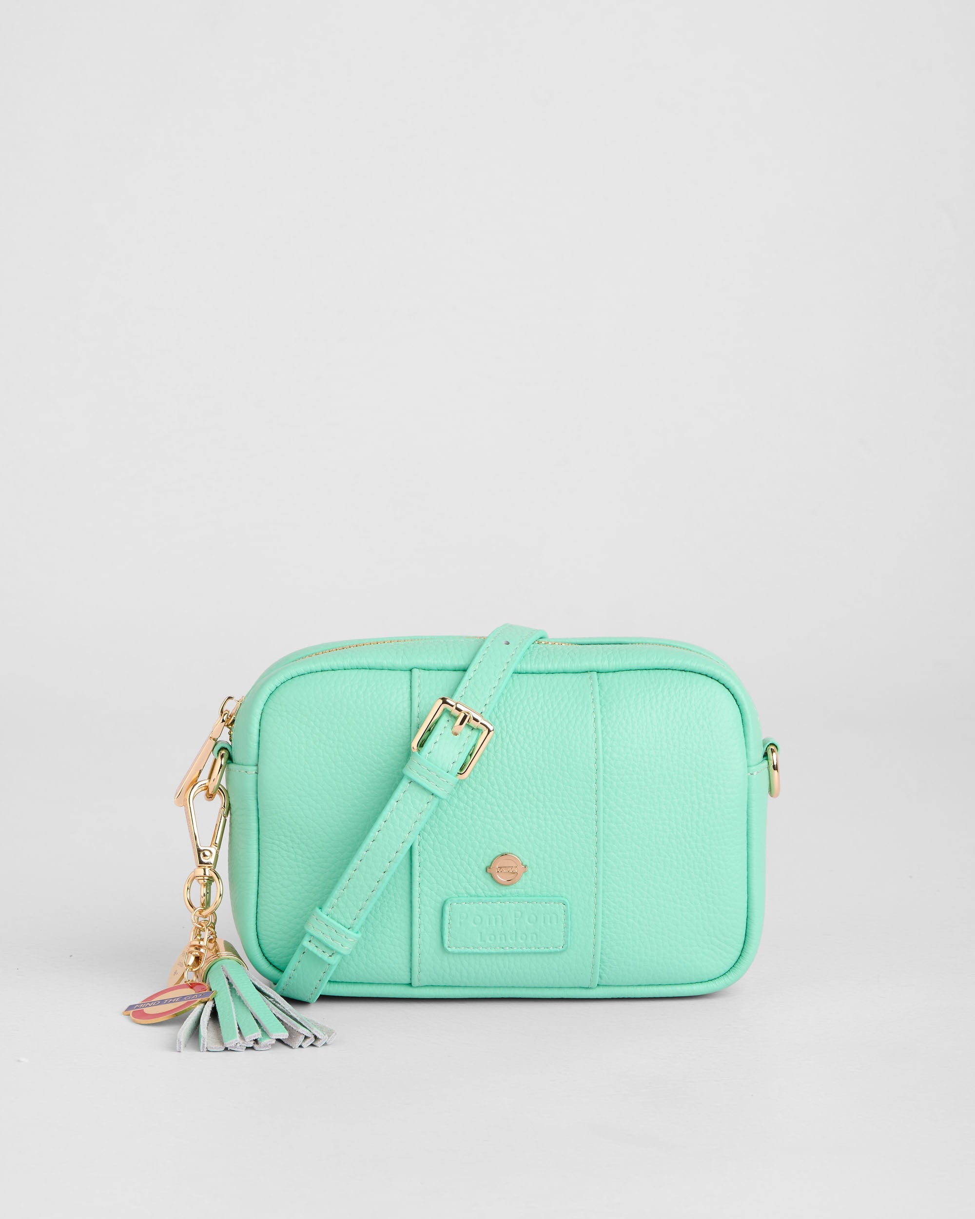 Pom Pom London City MINI Bag Waterloo & City Line Turquoise