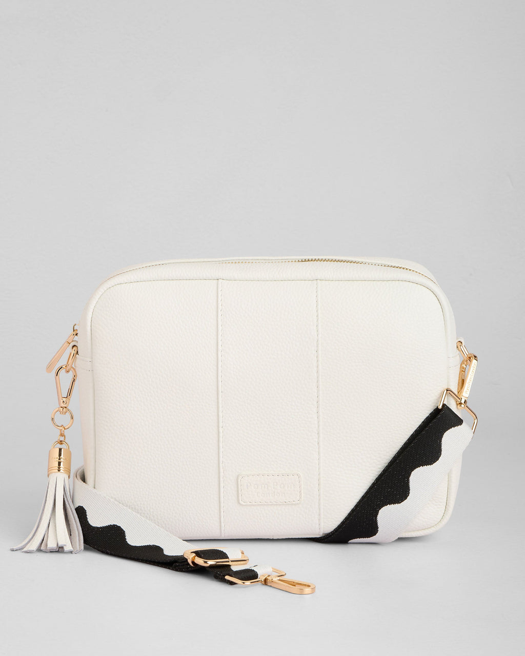 Pom Pom London City Plus Bag Bright White