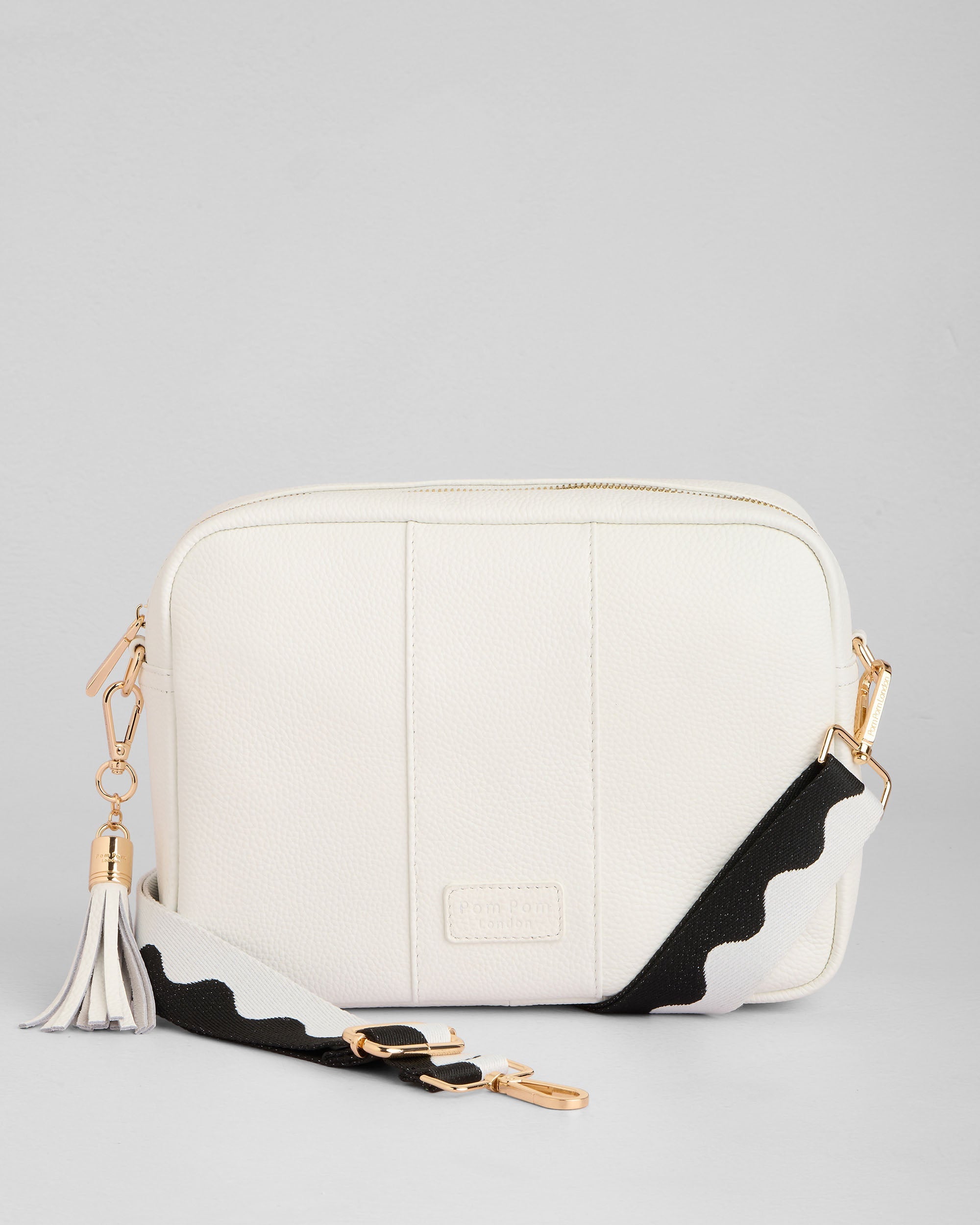 Pom Pom London City Plus Bag Bright White