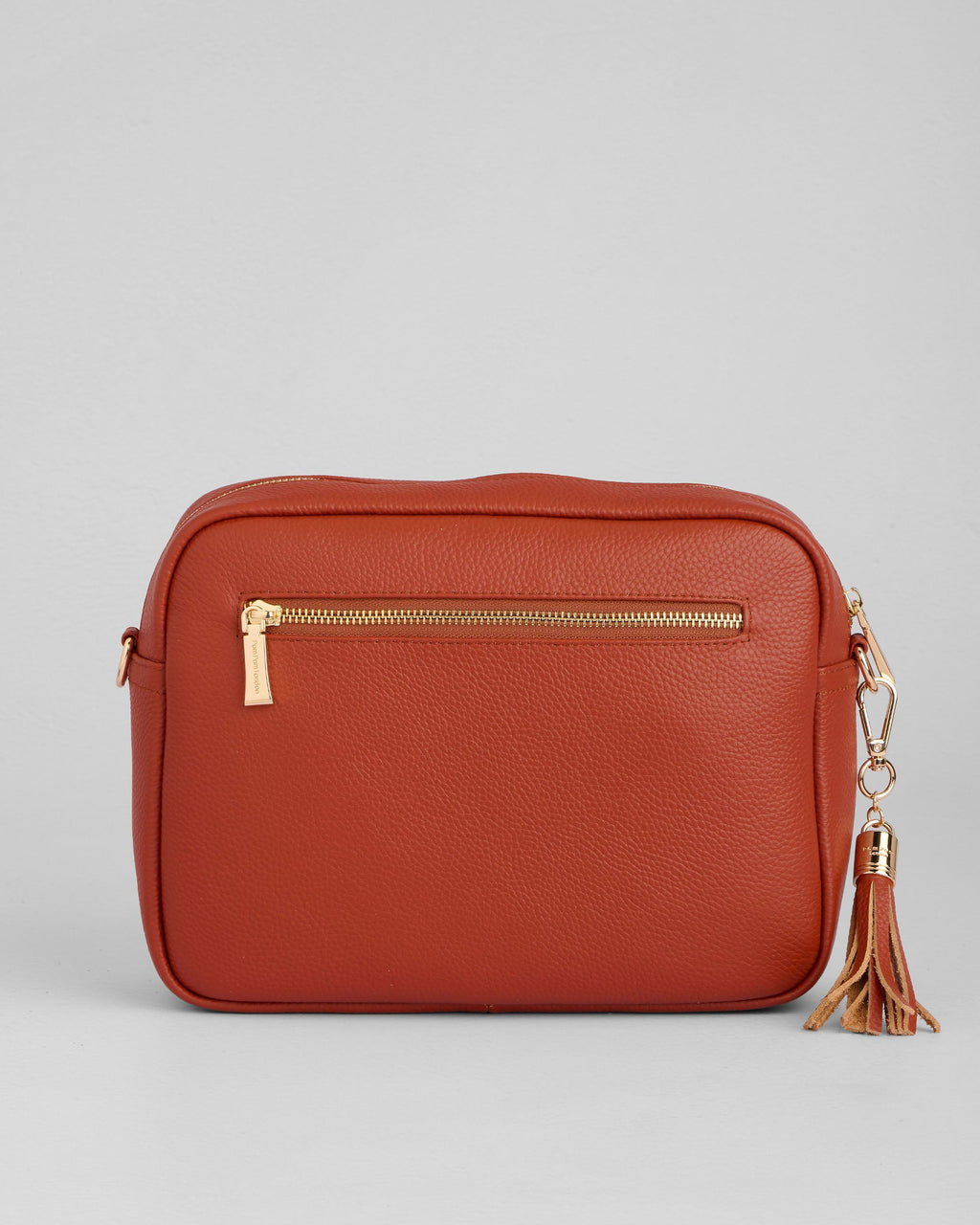 Pom Pom London City Plus Bag Burnt Orange