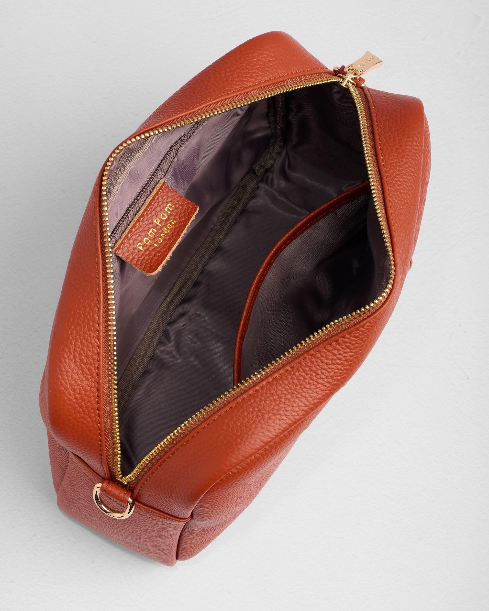Pom Pom London City Plus Bag Burnt Orange