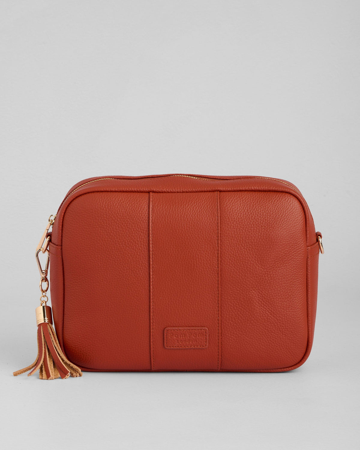 Pom Pom London City Plus Bag Burnt Orange