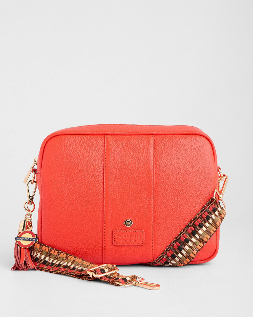 Pom Pom London City Plus Bag Central Line Red