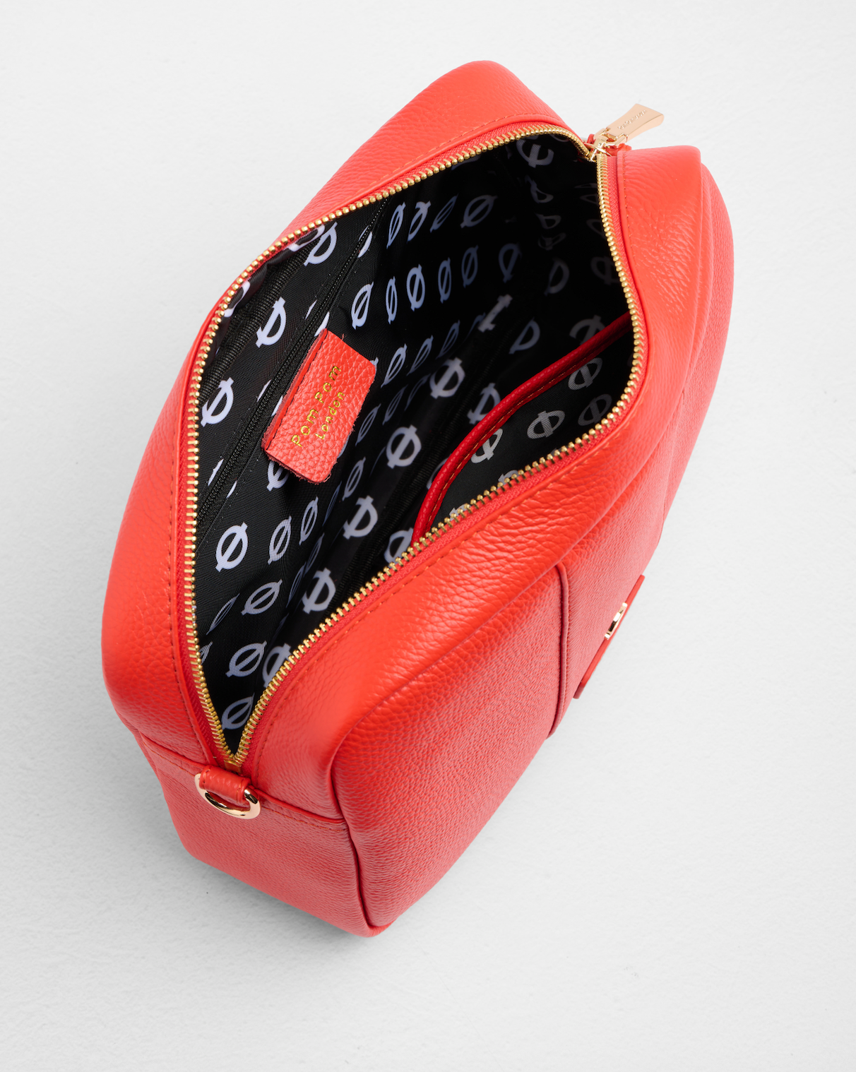 Pom Pom London City Plus Bag Central Line Red