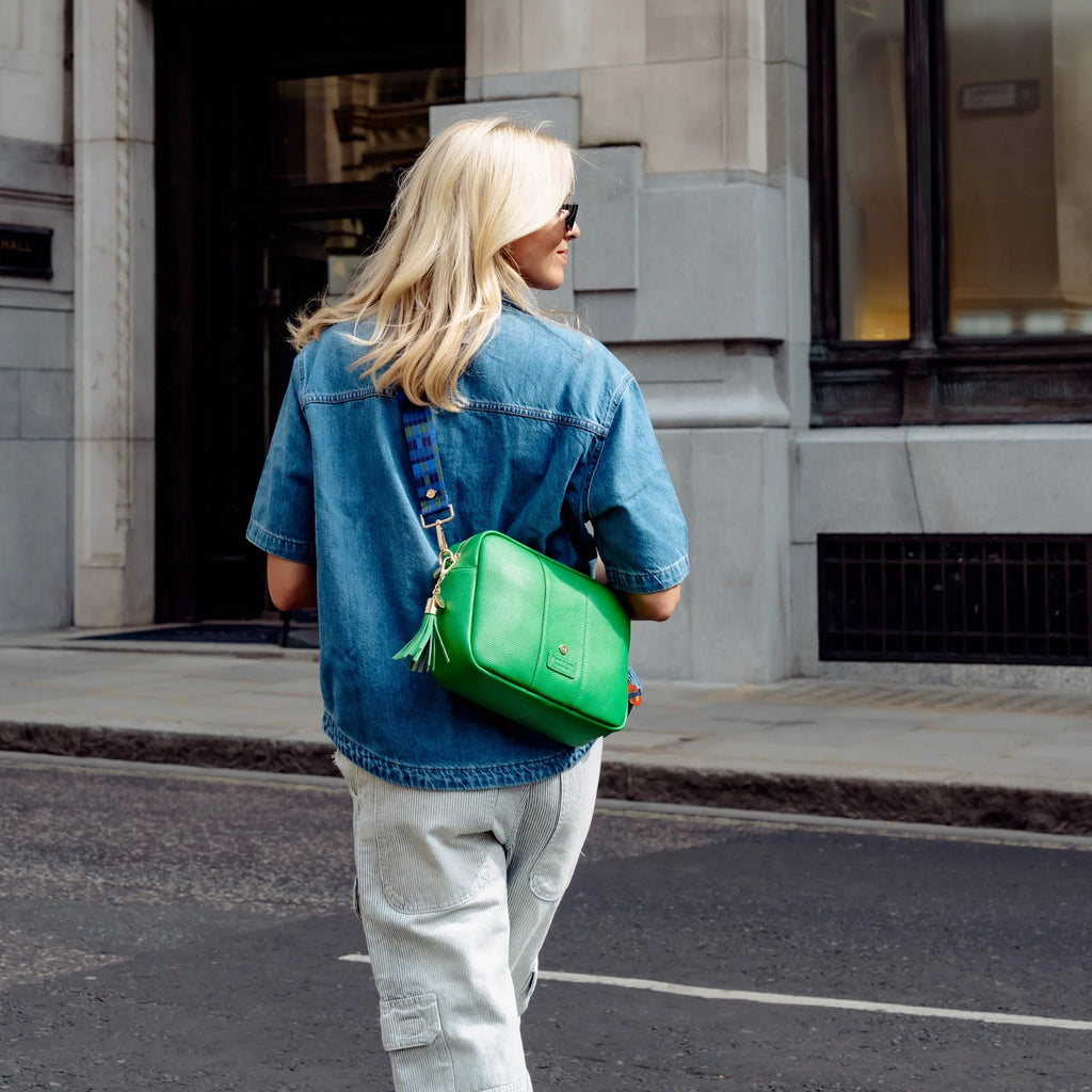 Pom Pom London City Plus Bag District Line Green