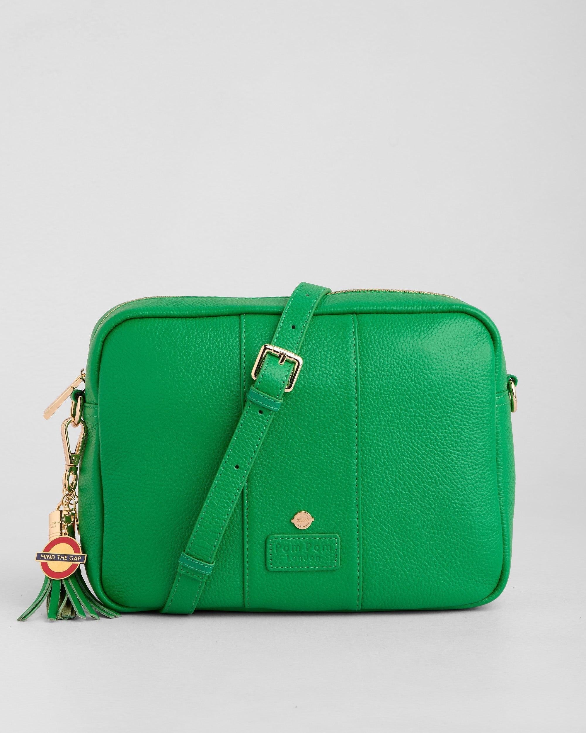 Pom Pom London City Plus Bag District Line Green