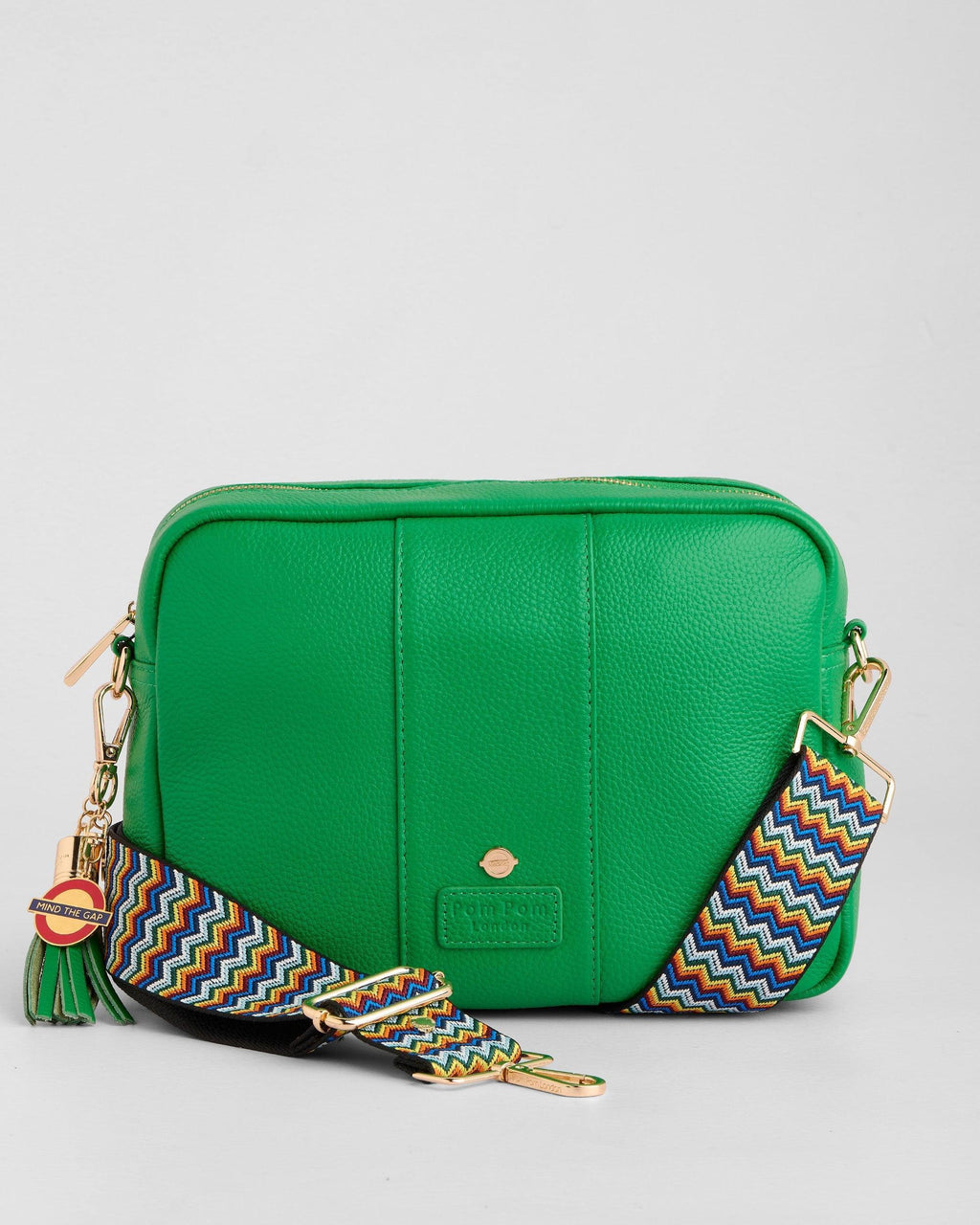Pom Pom London City Plus Bag District Line Green