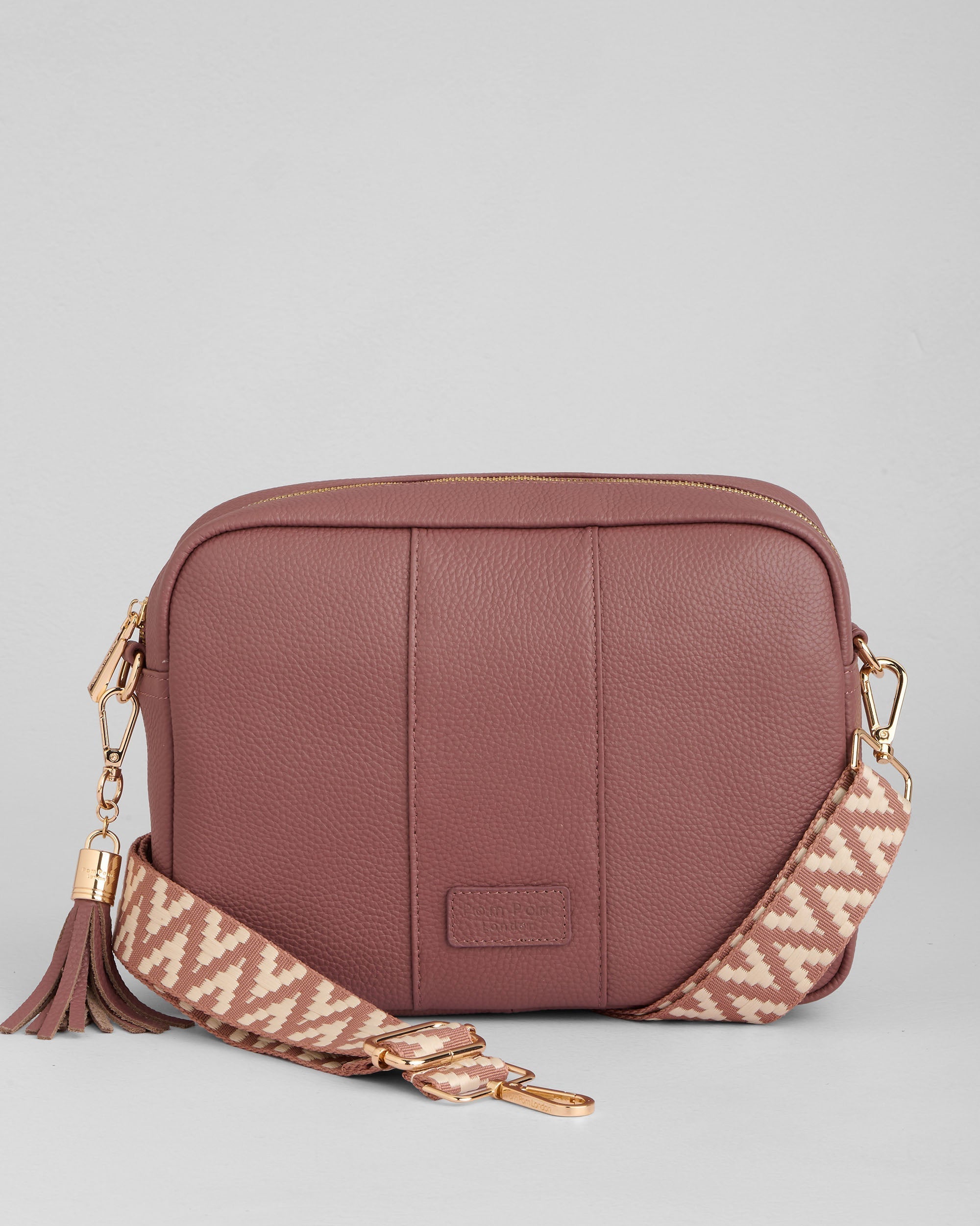 Pom Pom London City Plus Bag Dusky Orchid