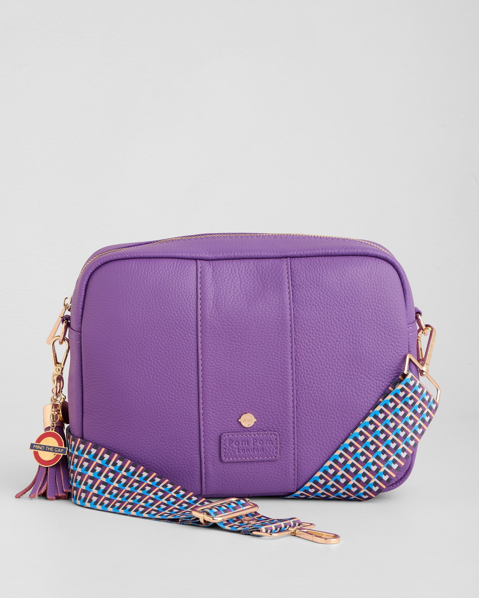 Pom Pom London City Plus Bag Elizabeth Line Purple