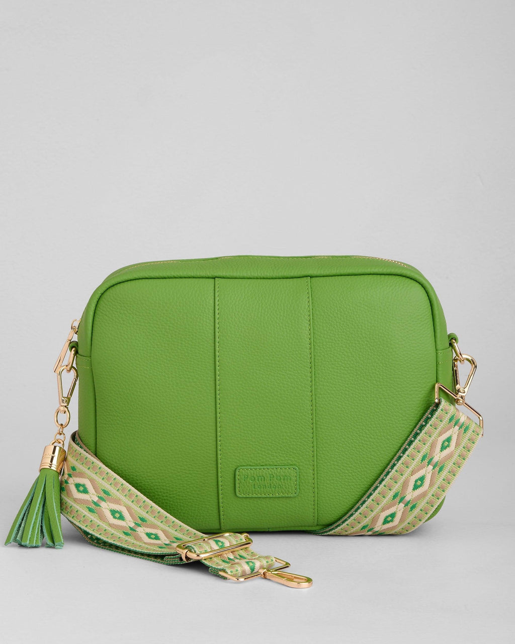 Pom Pom London City Plus Bag Frog Green