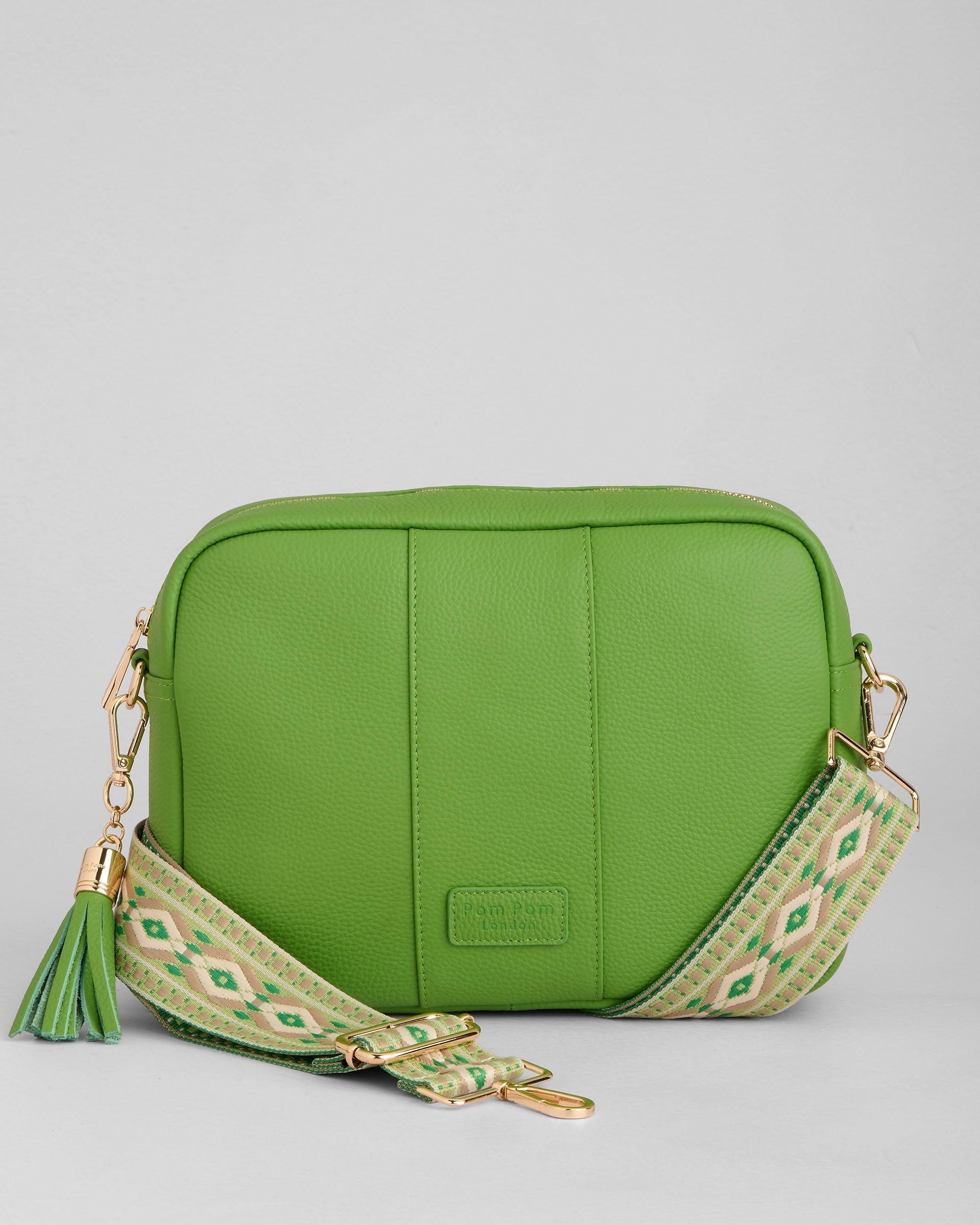 Pom Pom London City Plus Bag Frog Green