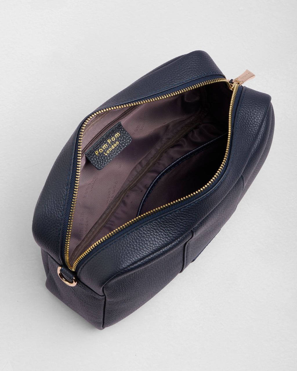 Pom Pom London City Plus Bag Navy