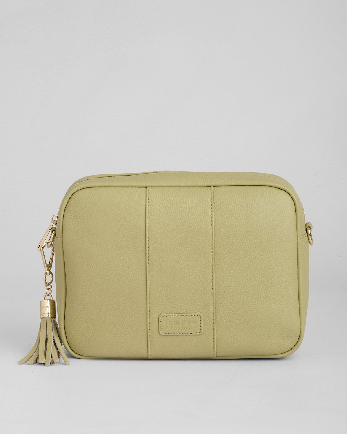 Pom Pom London City Plus Bag Pale Fern