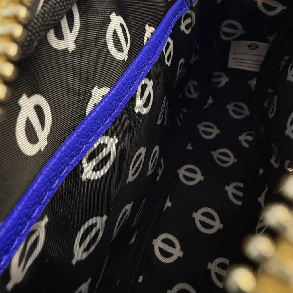 Pom Pom London City Plus Bag Piccadilly Line Blue
