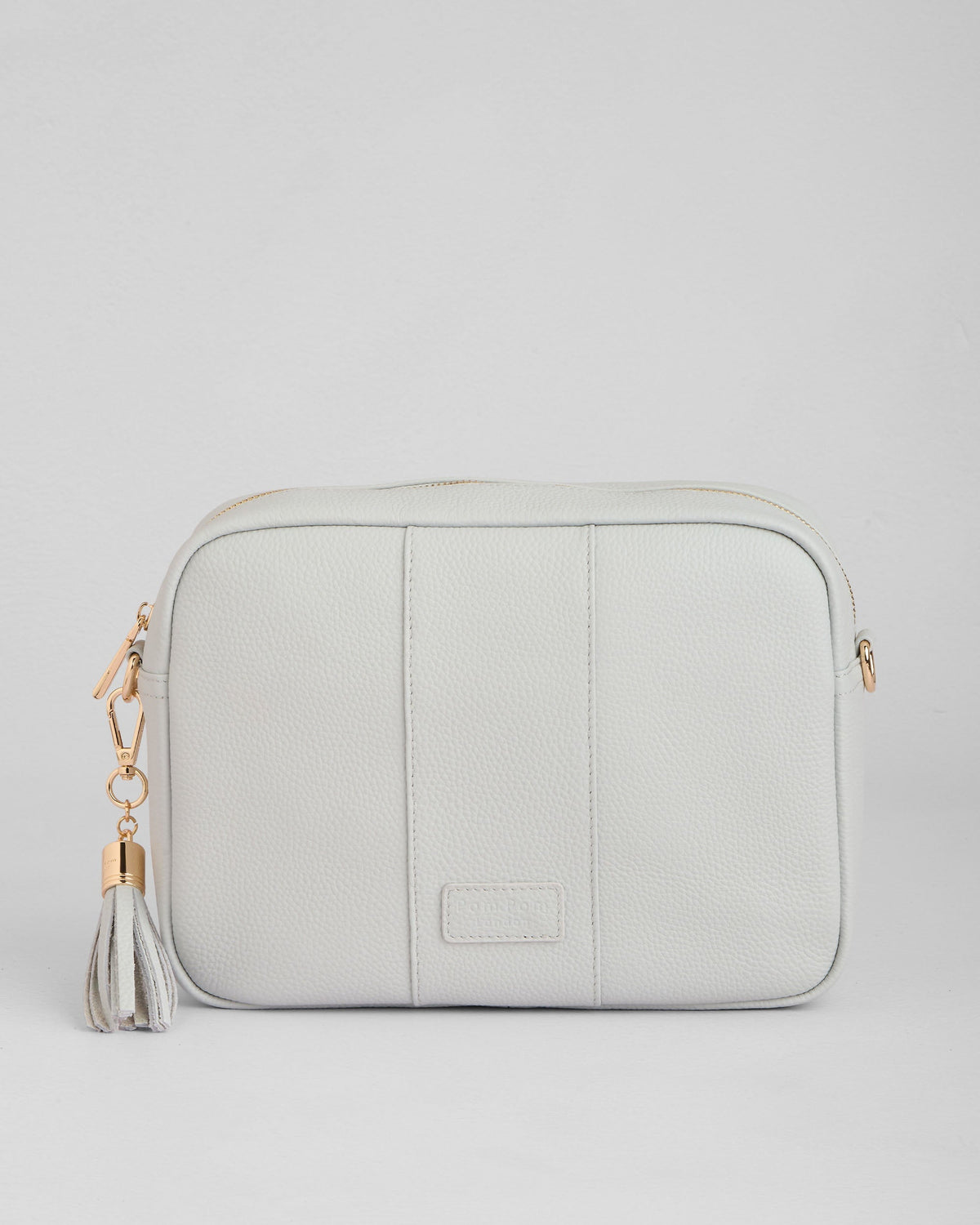Pom Pom London City Plus Bag Salt Grey