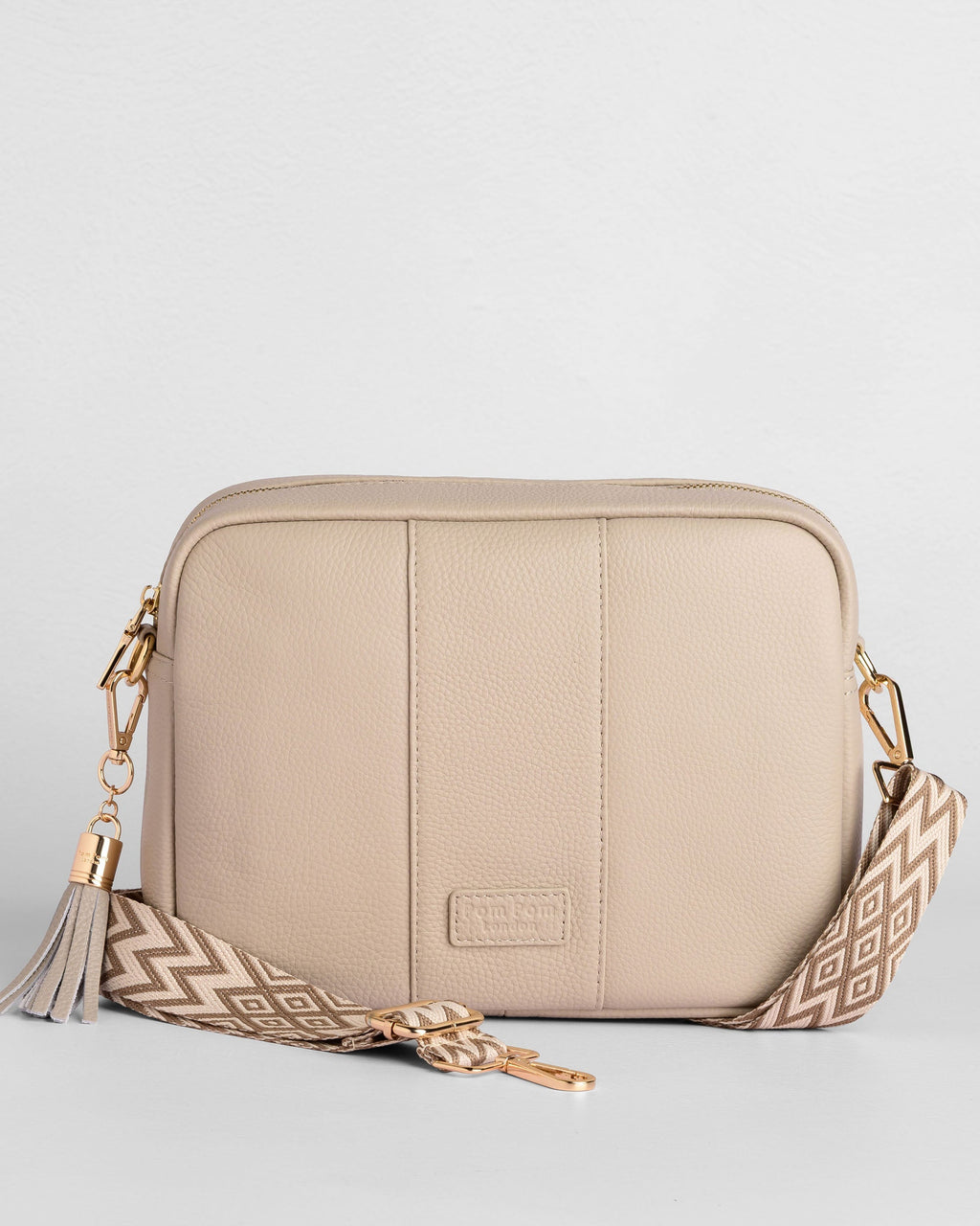 Pom Pom London City Plus Bag Stone