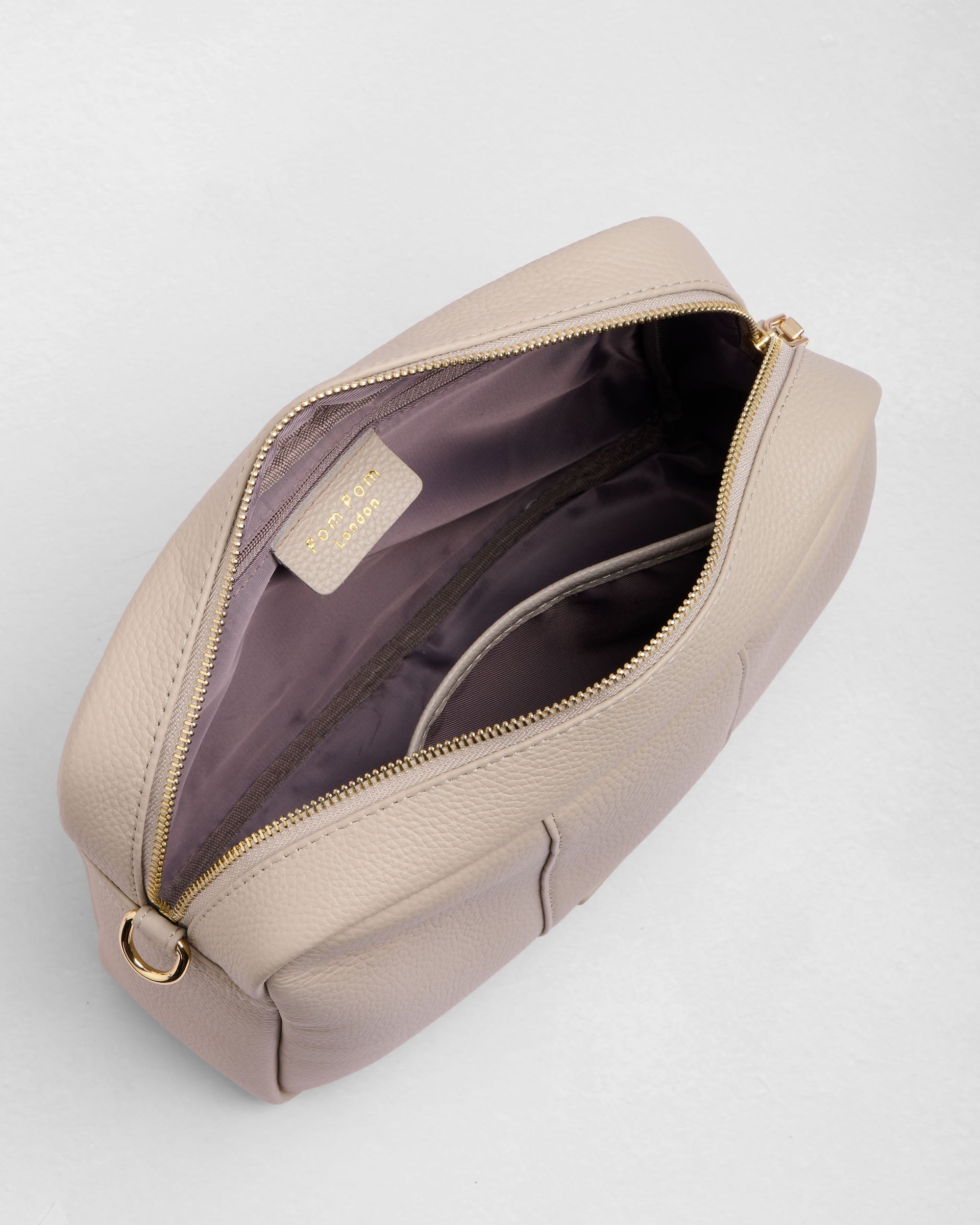 Pom Pom London City Plus Bag Stone