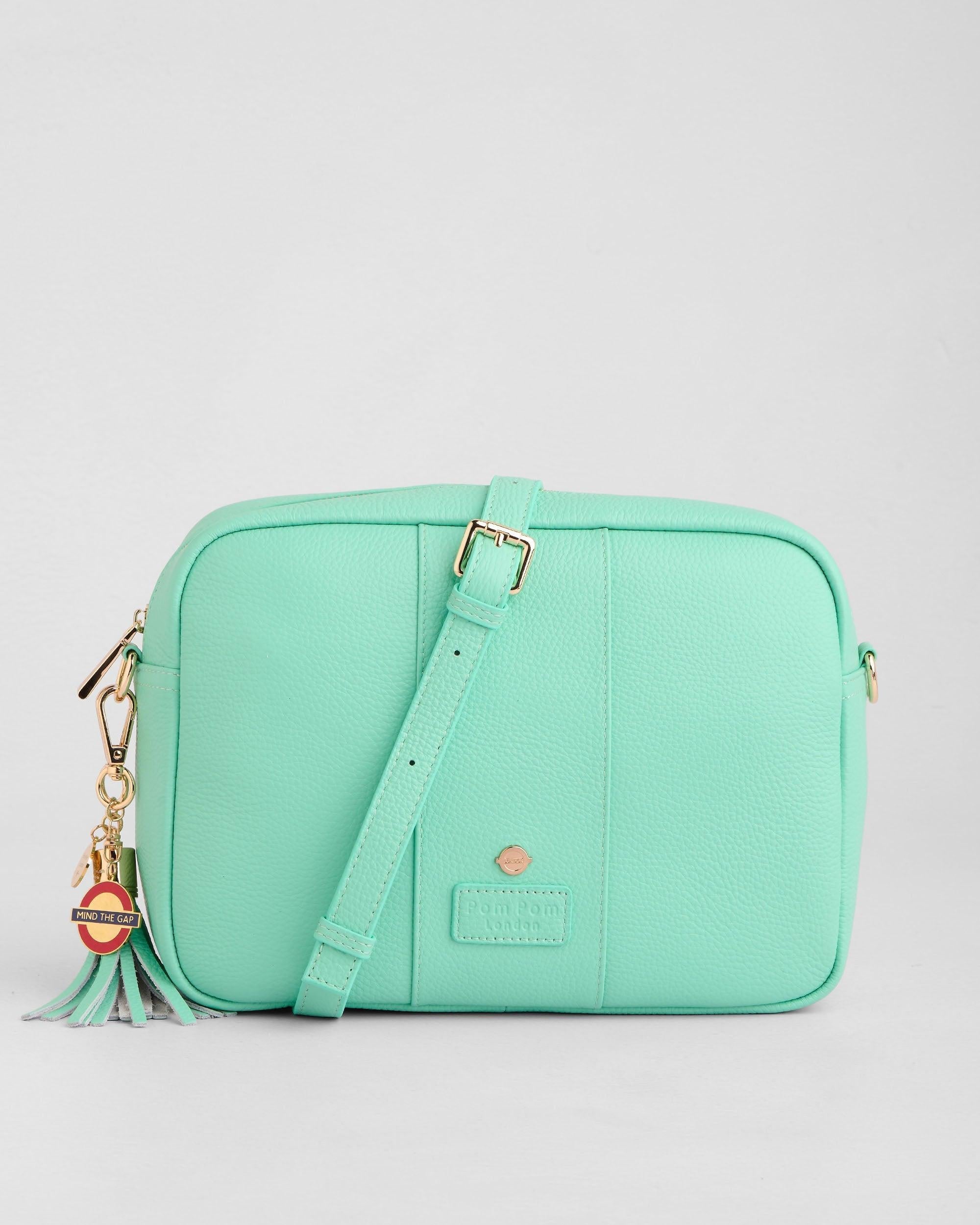 Pom Pom London City Plus Bag Waterloo & City Line Turquoise