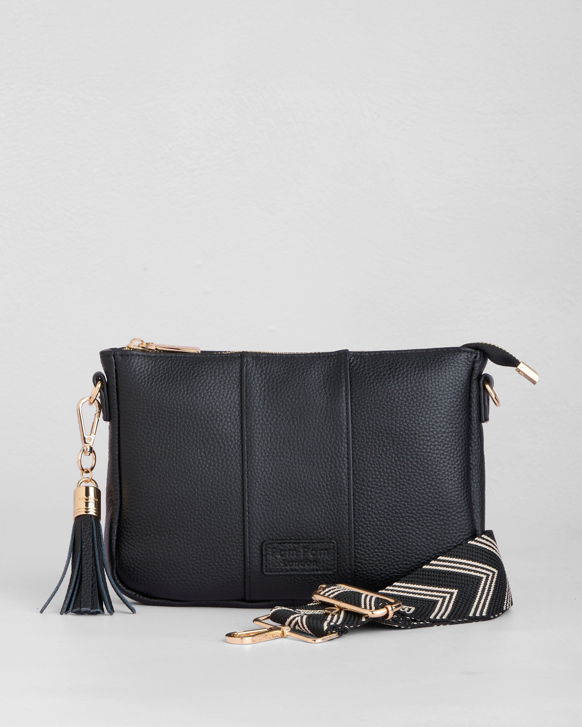 Pom Pom London City Slim Bag Black