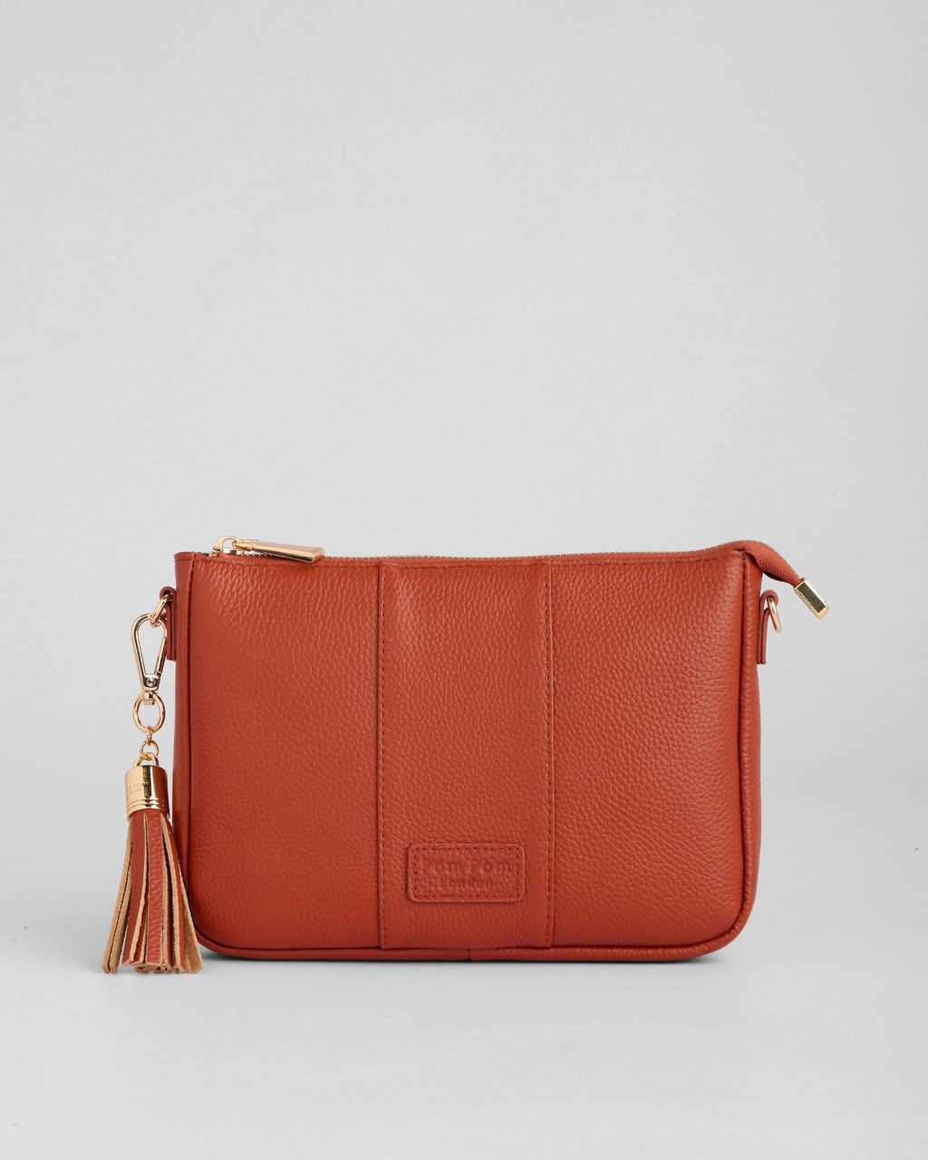 Pom Pom London City Slim Bag Burnt Orange