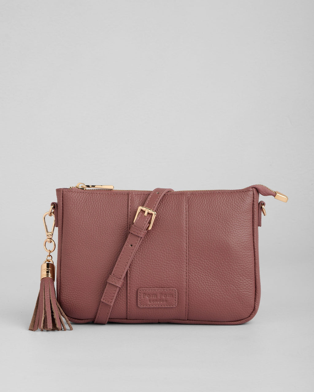 Pom Pom London City Slim Bag Dusky Orchid