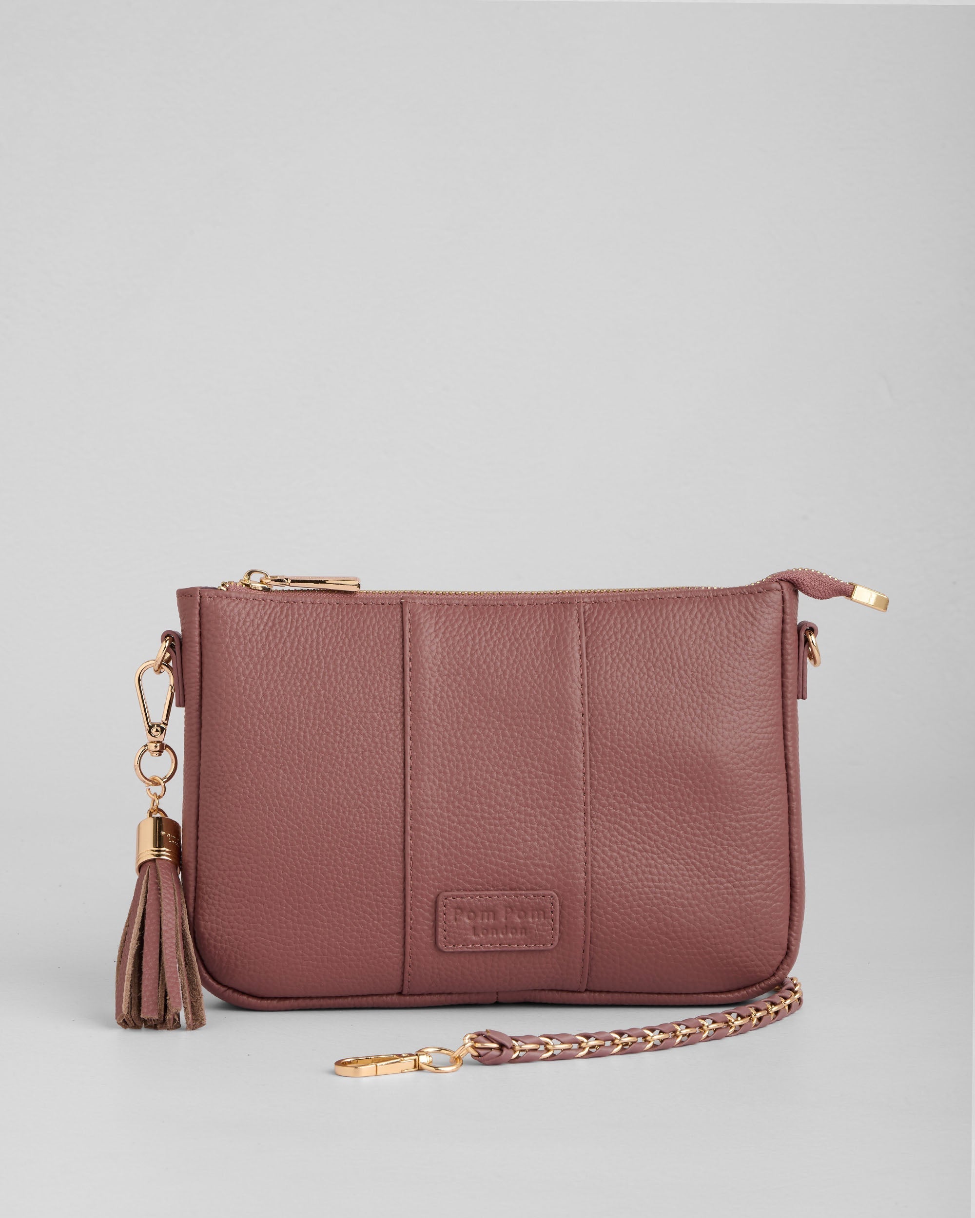 Pom Pom London City Slim Bag Dusky Orchid