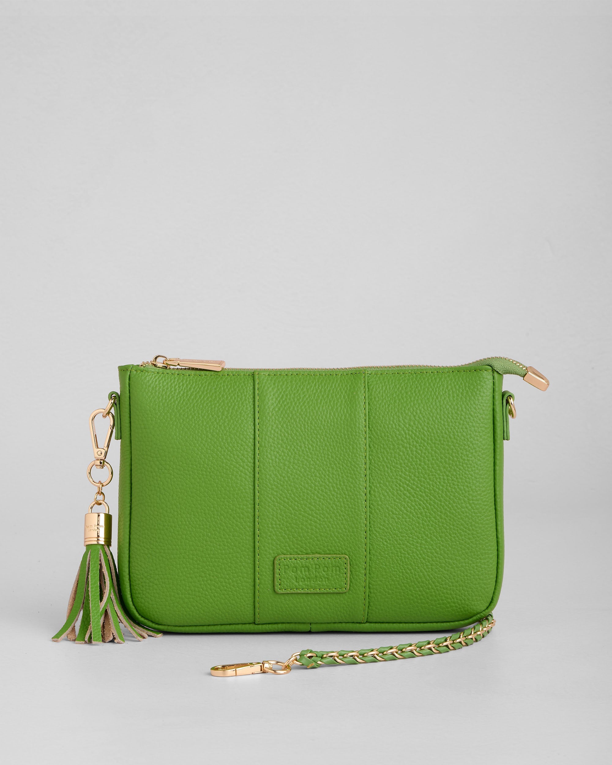 Pom Pom London City Slim Bag Frog Green
