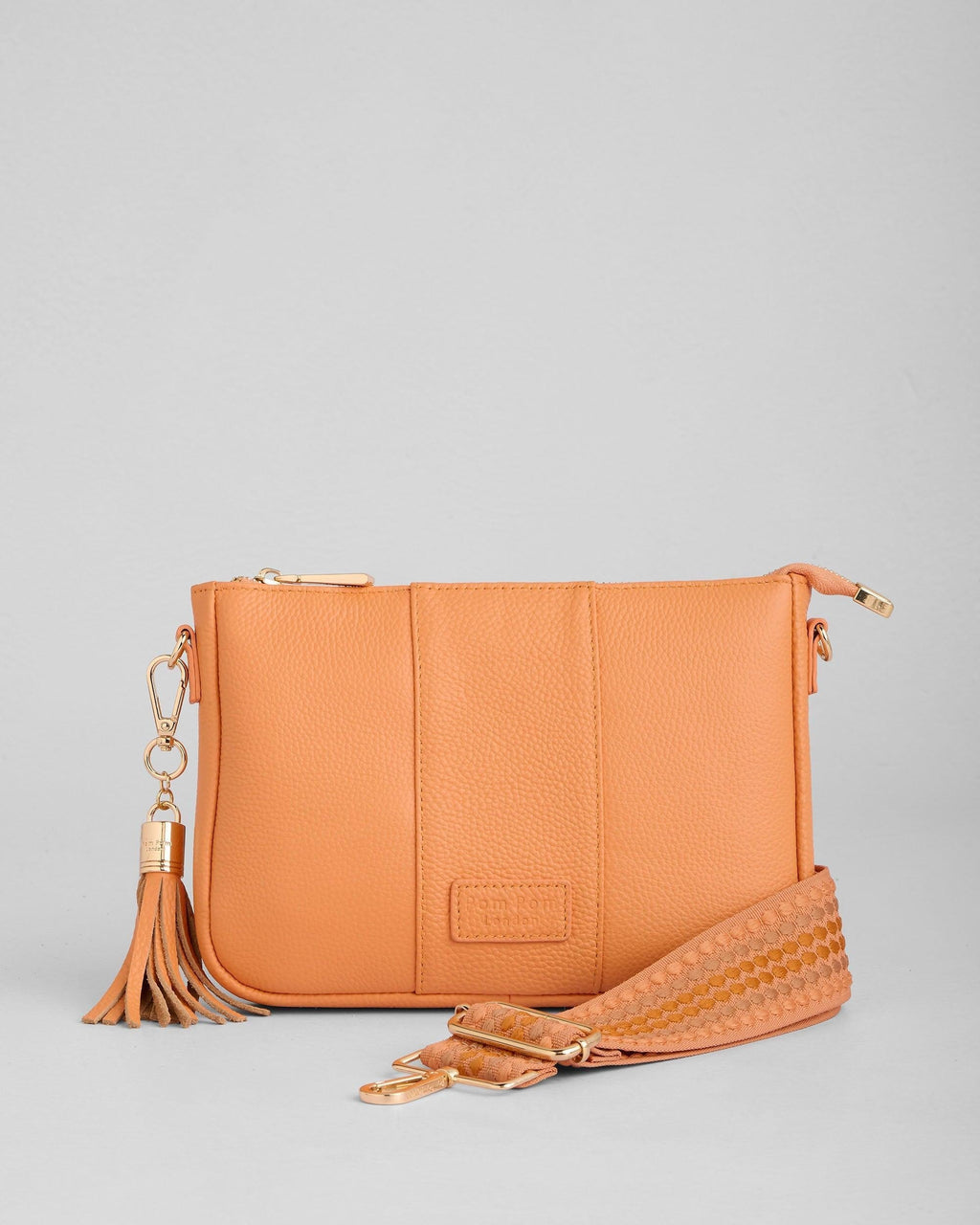 Pom Pom London City Slim Bag Mango Tango