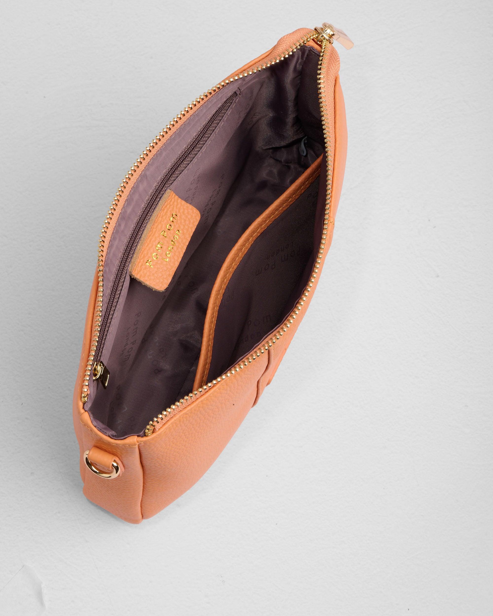 Pom Pom London City Slim Bag Mango Tango
