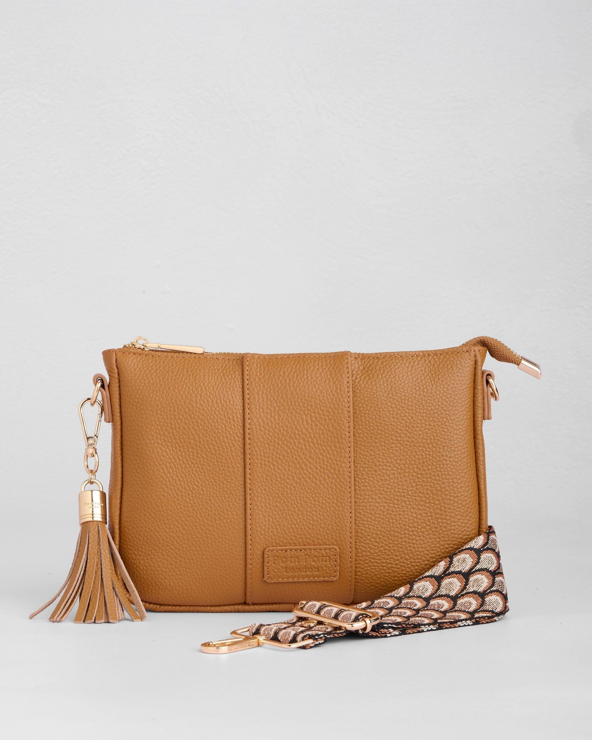 Pom Pom London City Slim Bag Maple