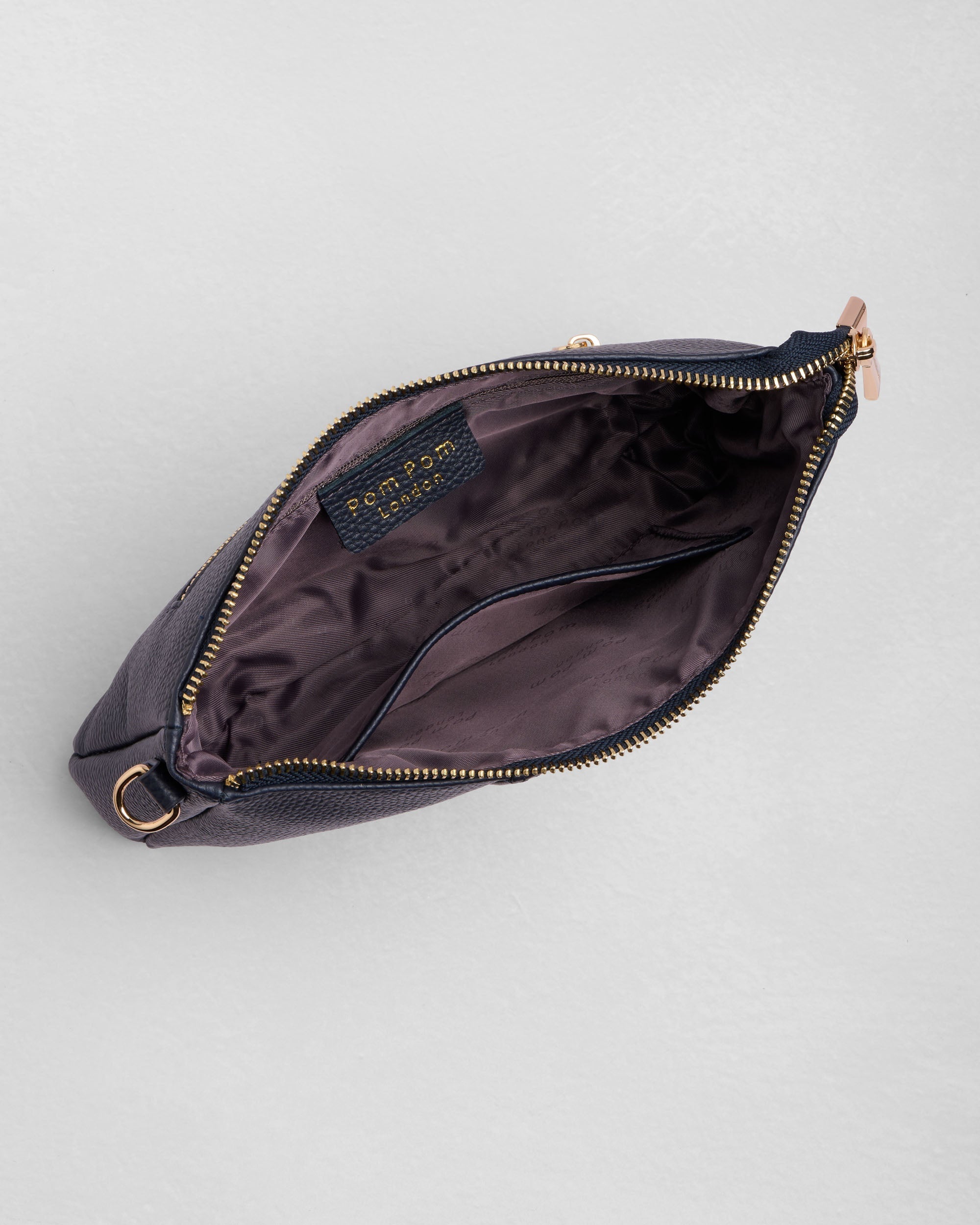 Pom Pom London City Slim Bag Navy