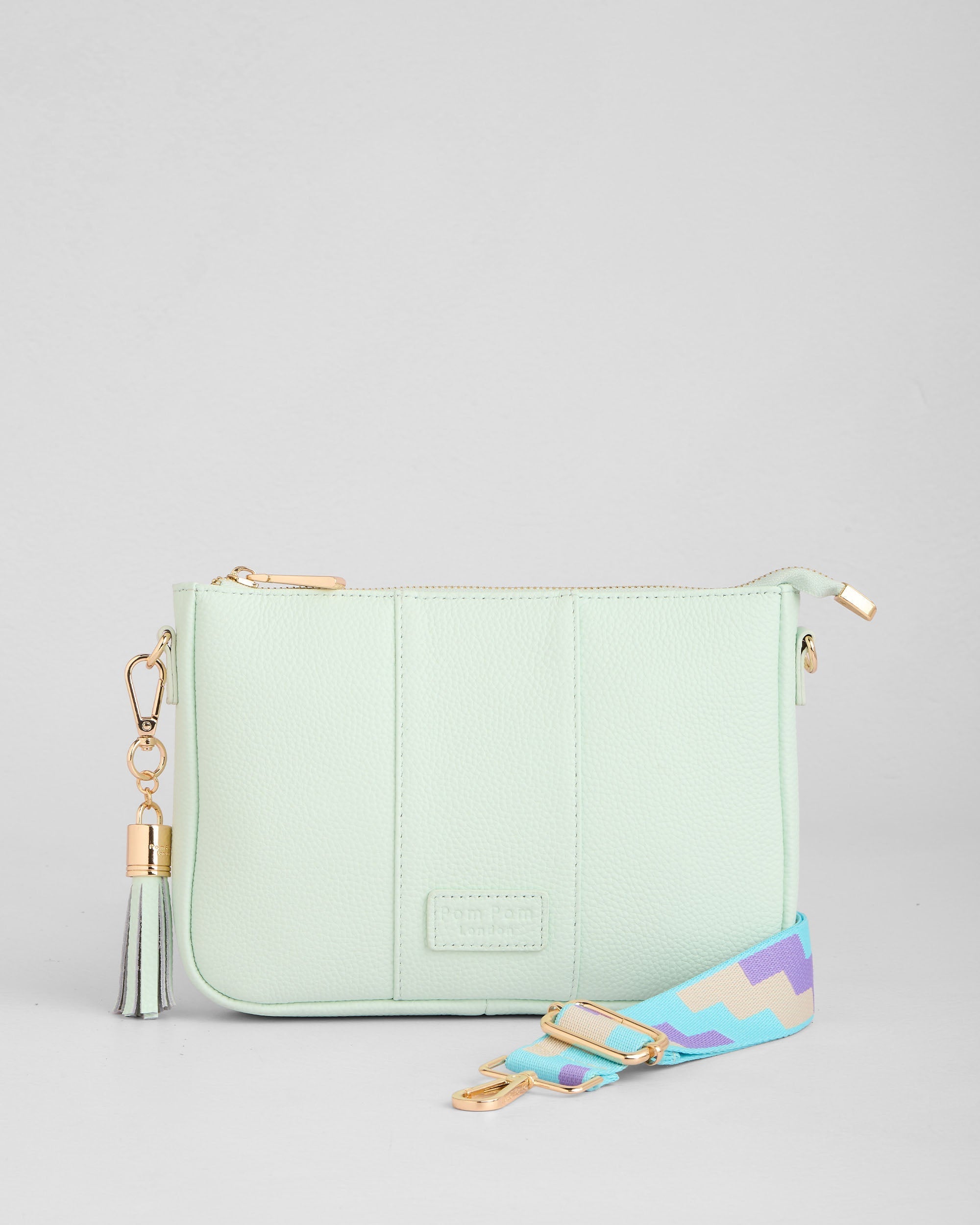 Pom Pom London City Slim Bag Spearmint